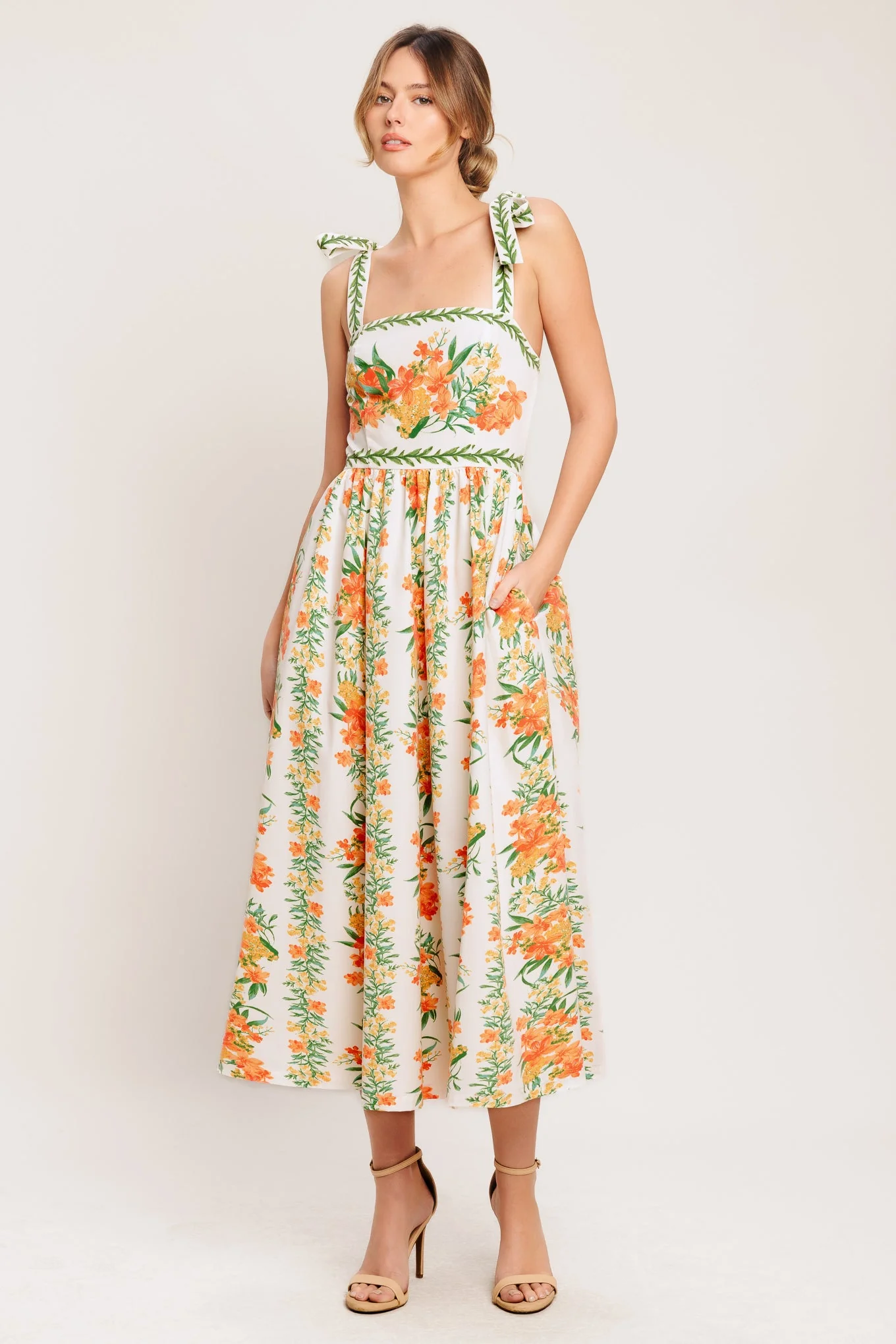 MARIGOLD BREEZE MIDI DRESS - Image 6