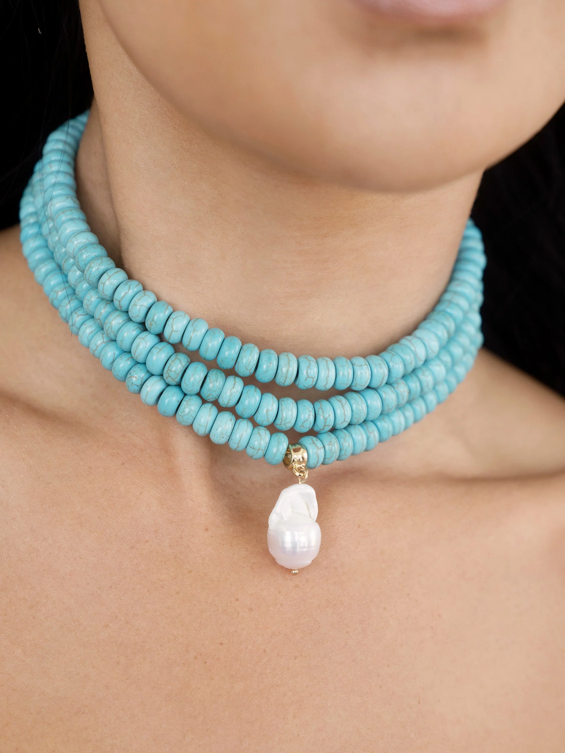 Marina Layers Turquoise Necklace - Image 4