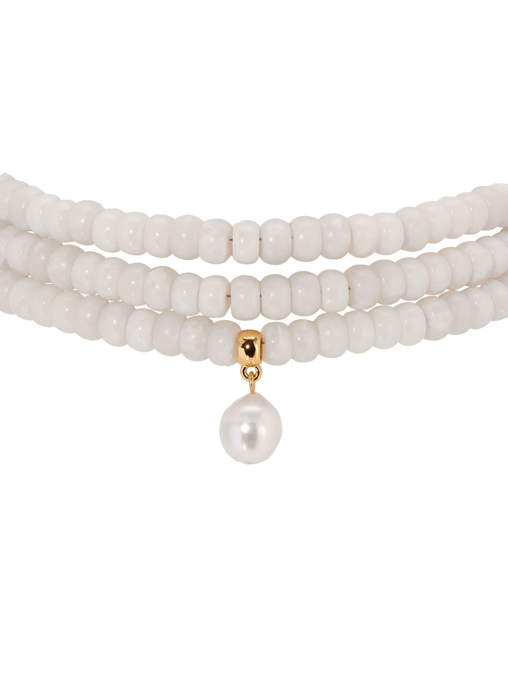 Marina Layers White Quartz Necklace - Image 3