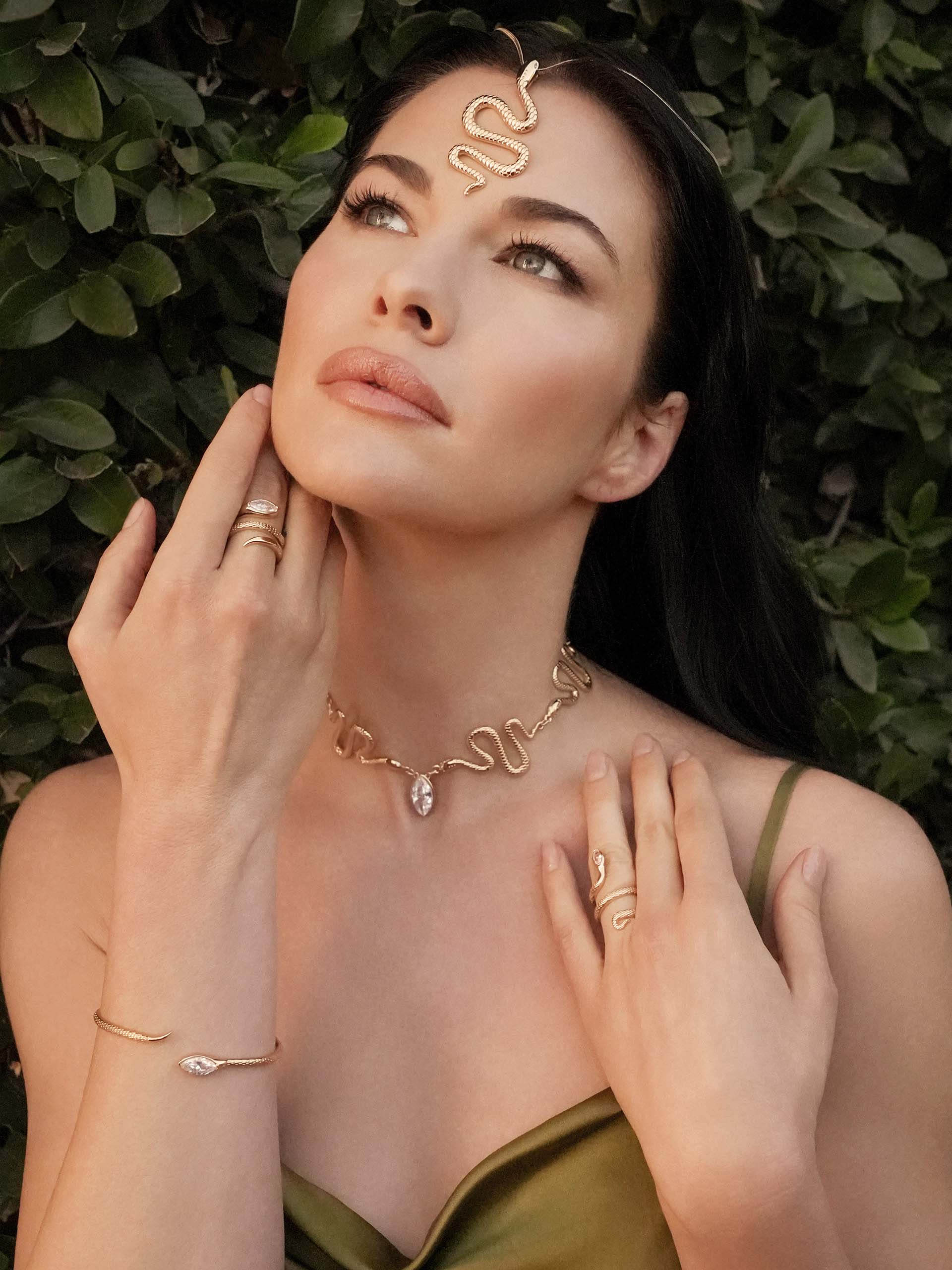 Marquise Crystal Cuff Bracelet - Image 8