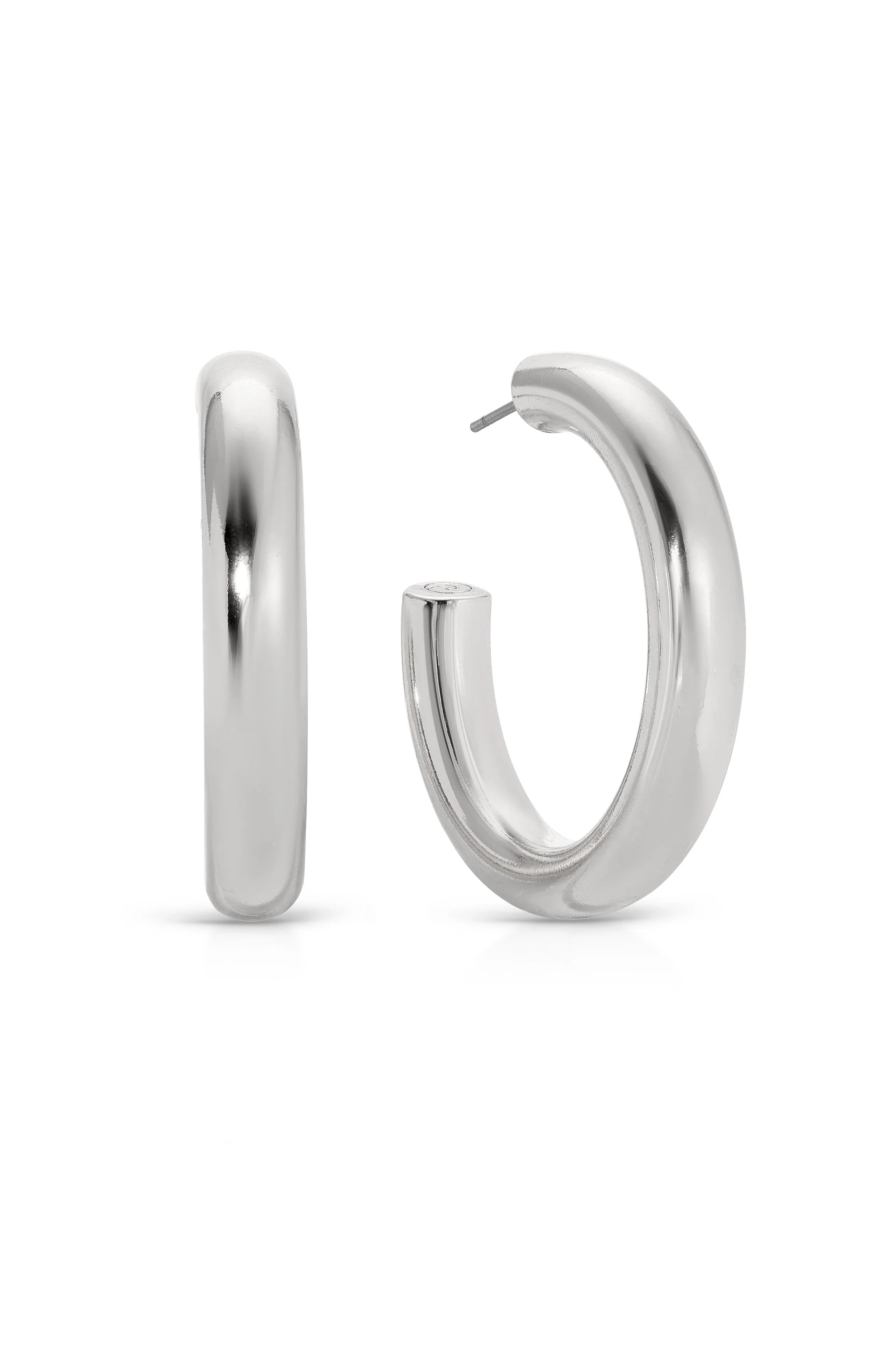 Medium Thick Classic Hoops - Image 11