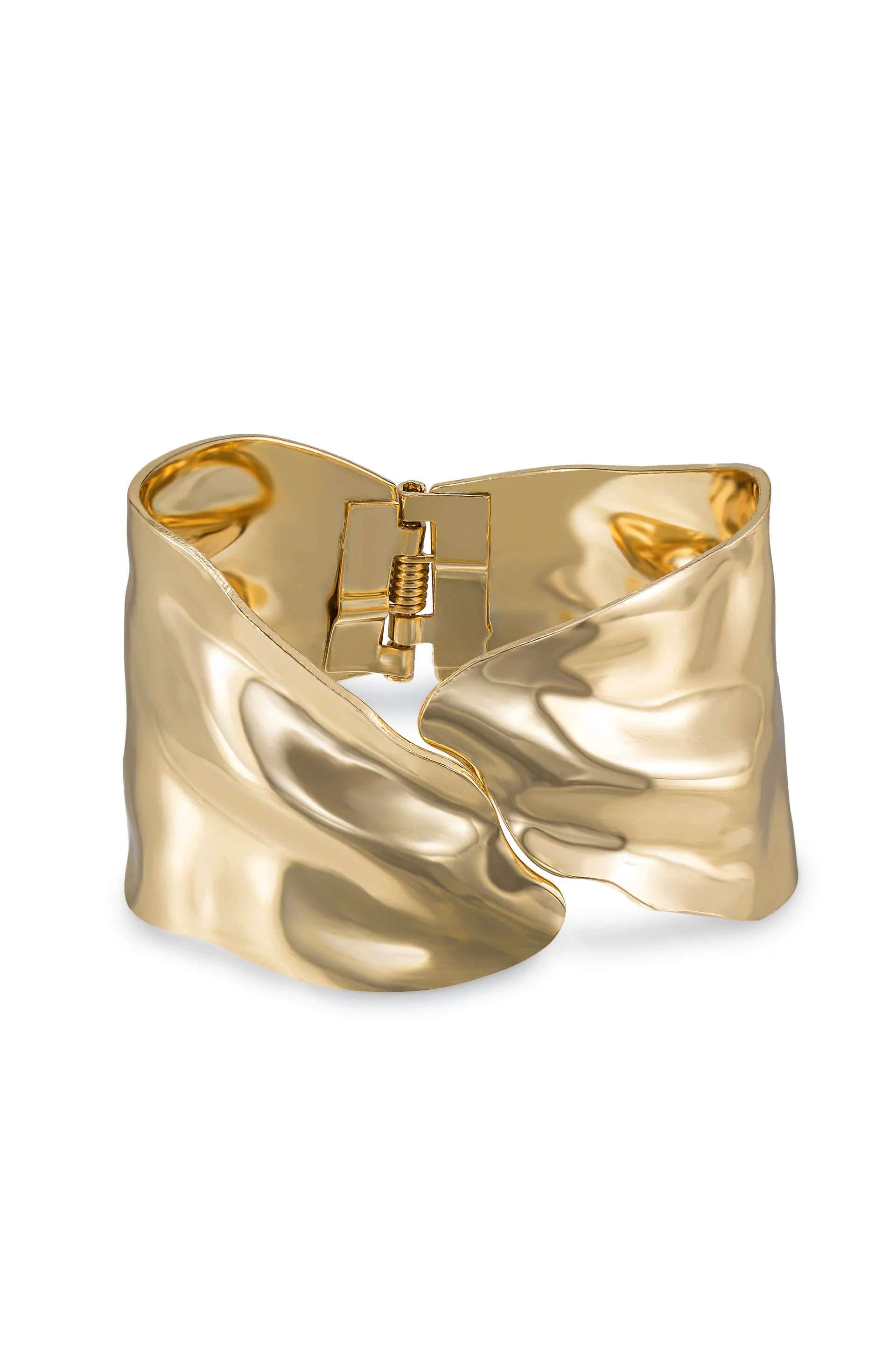 Melted Abstract Cuff Bracelet - Image 2