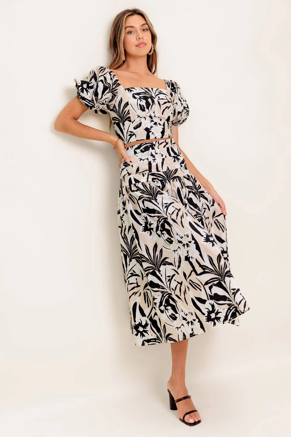 MILA ISLAND INSPIRED TOP & SKIRT SET - Image 3