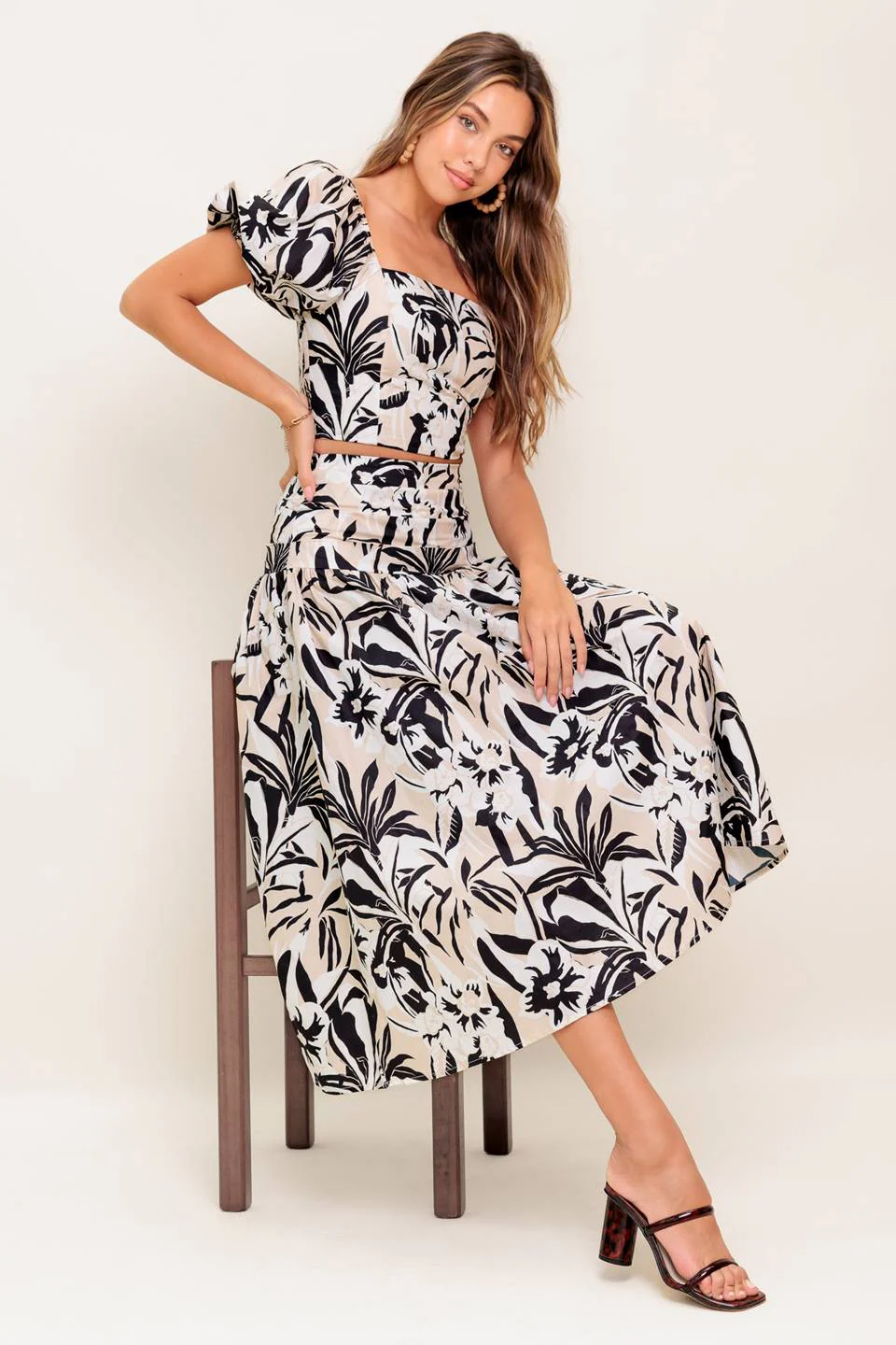 MILA ISLAND INSPIRED TOP & SKIRT SET - Image 4