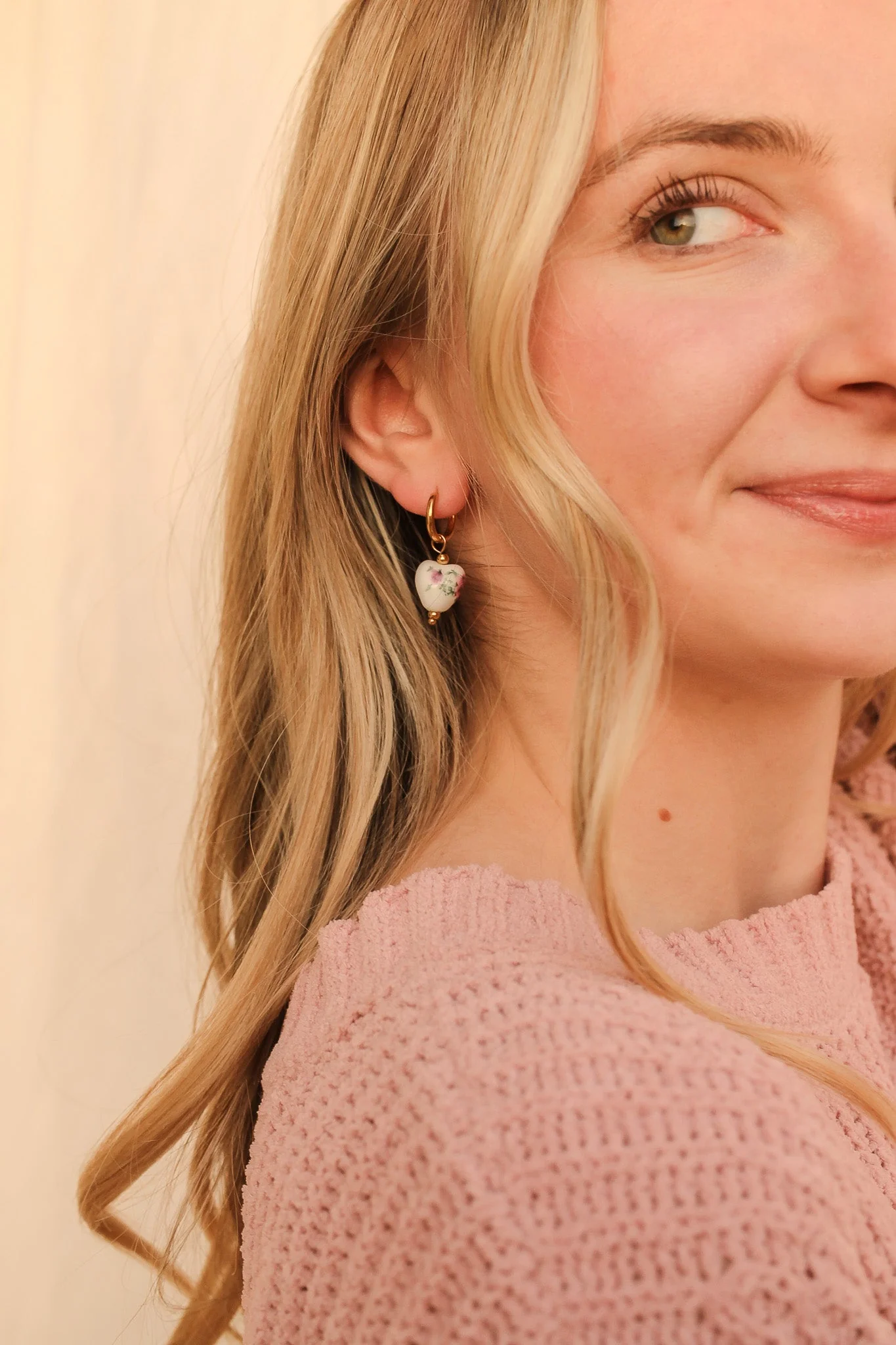 Mini Bella Hoop in Rose - Image 3