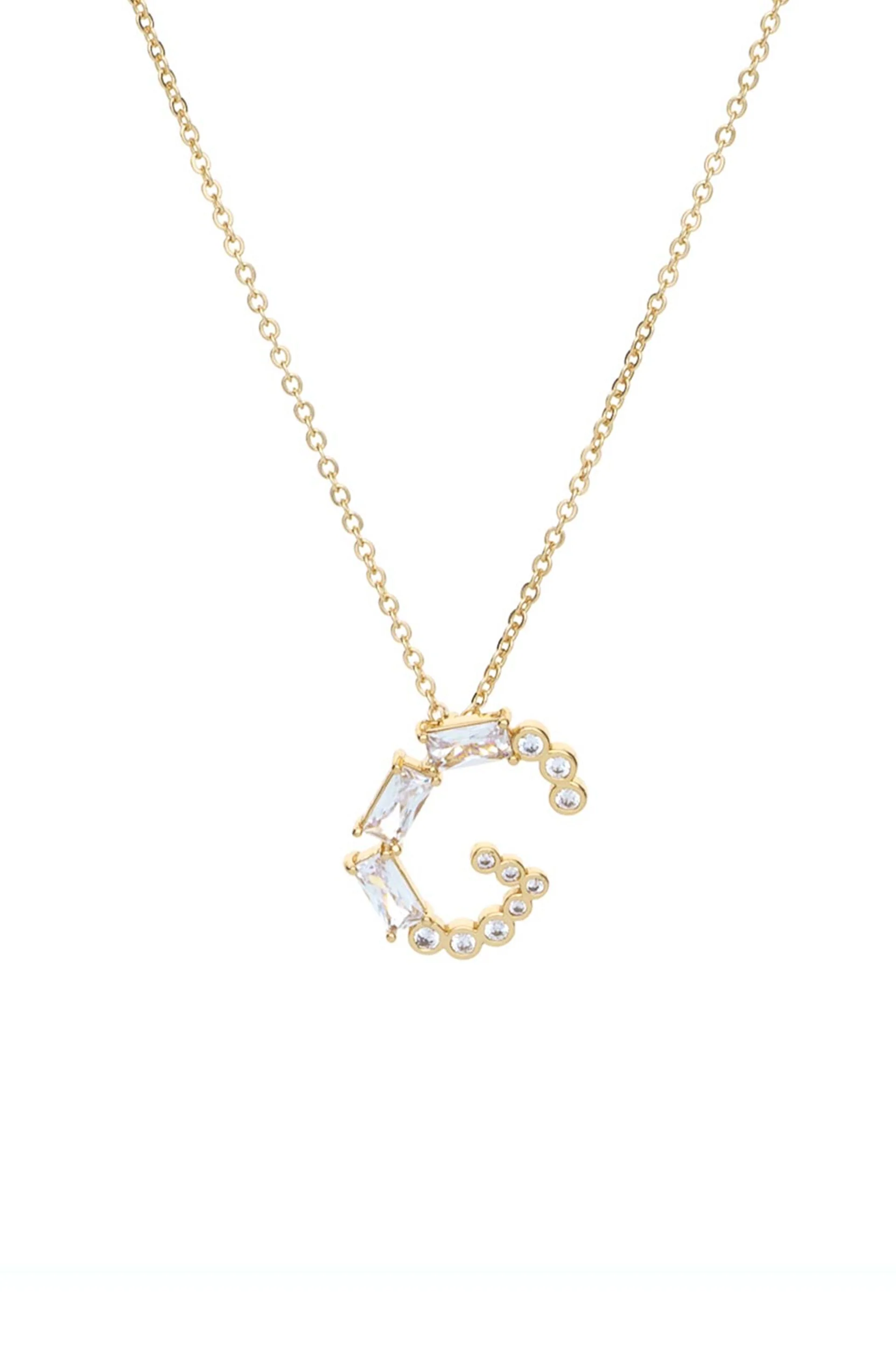 Mixed Crystal Initial Necklace - Image 11