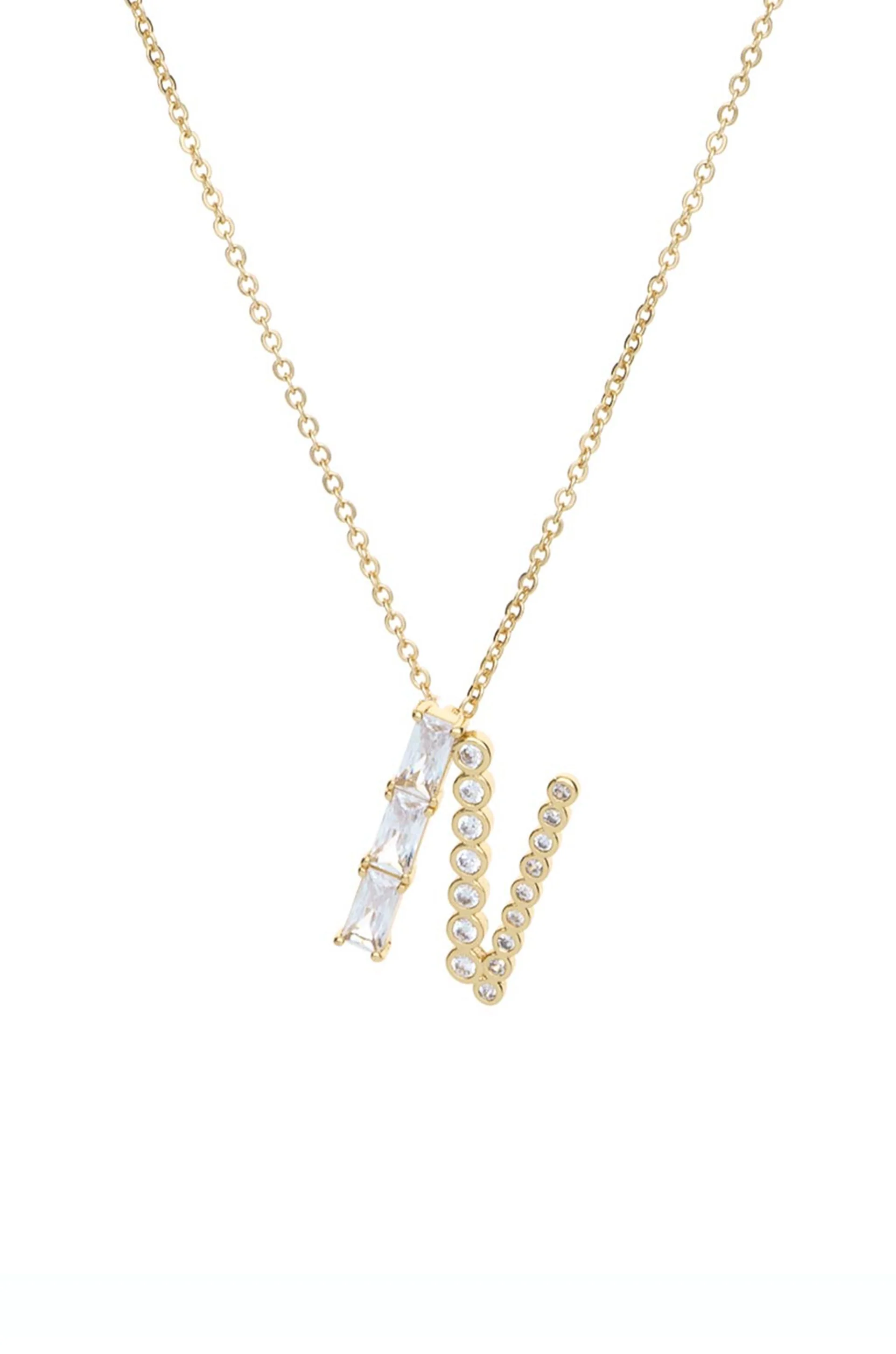Mixed Crystal Initial Necklace - Image 18