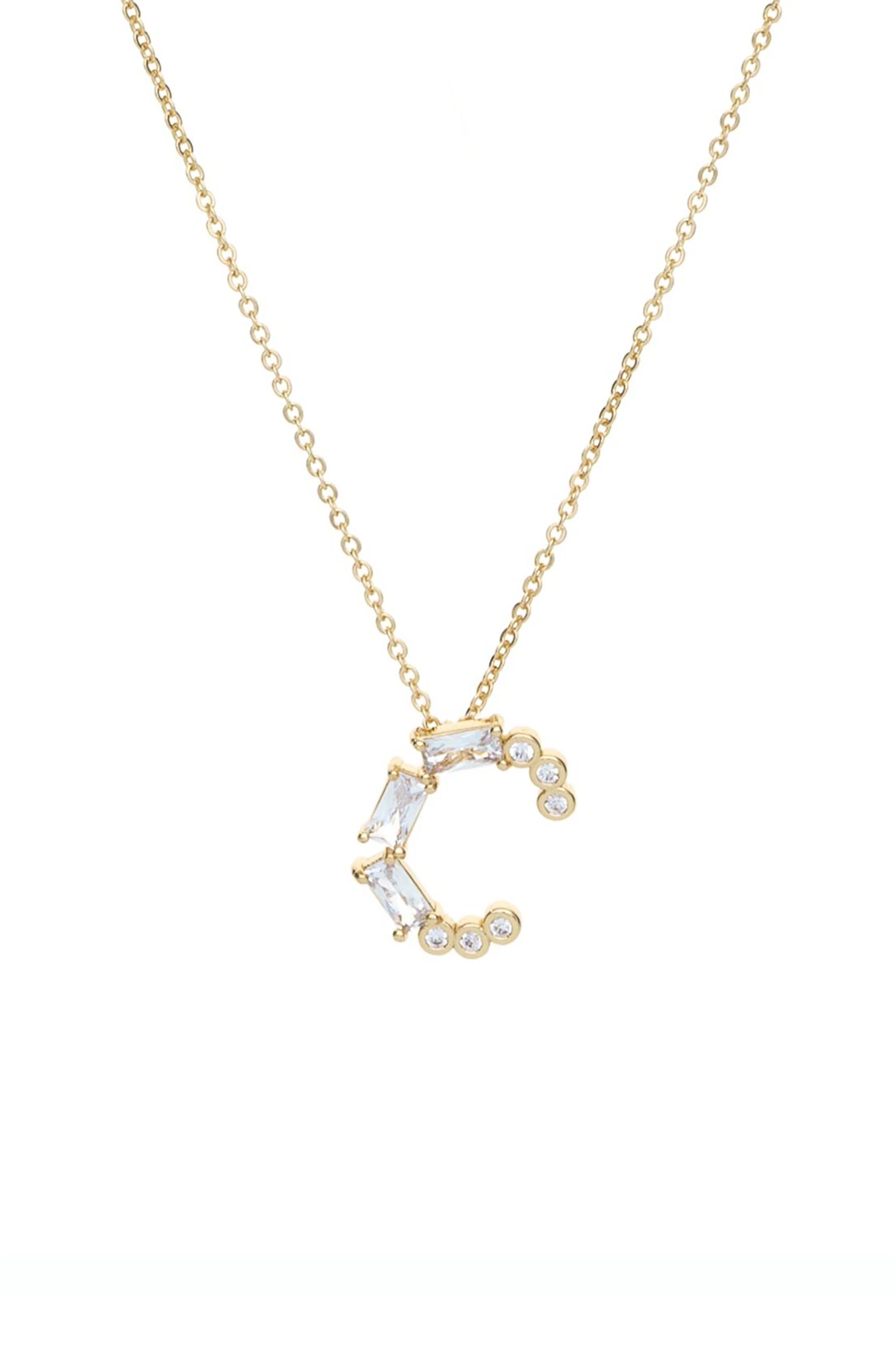 Mixed Crystal Initial Necklace - Image 7