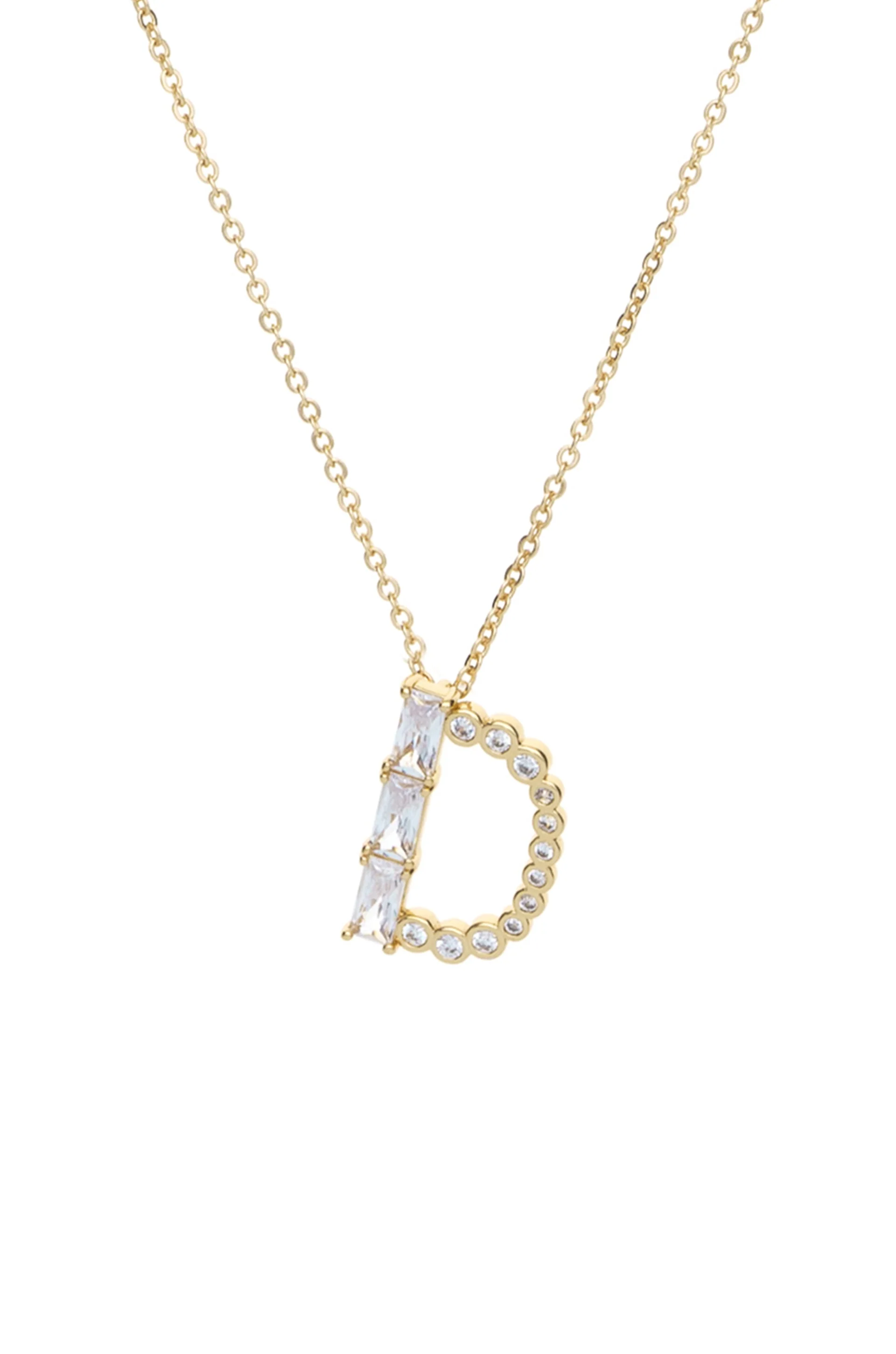 Mixed Crystal Initial Necklace - Image 8