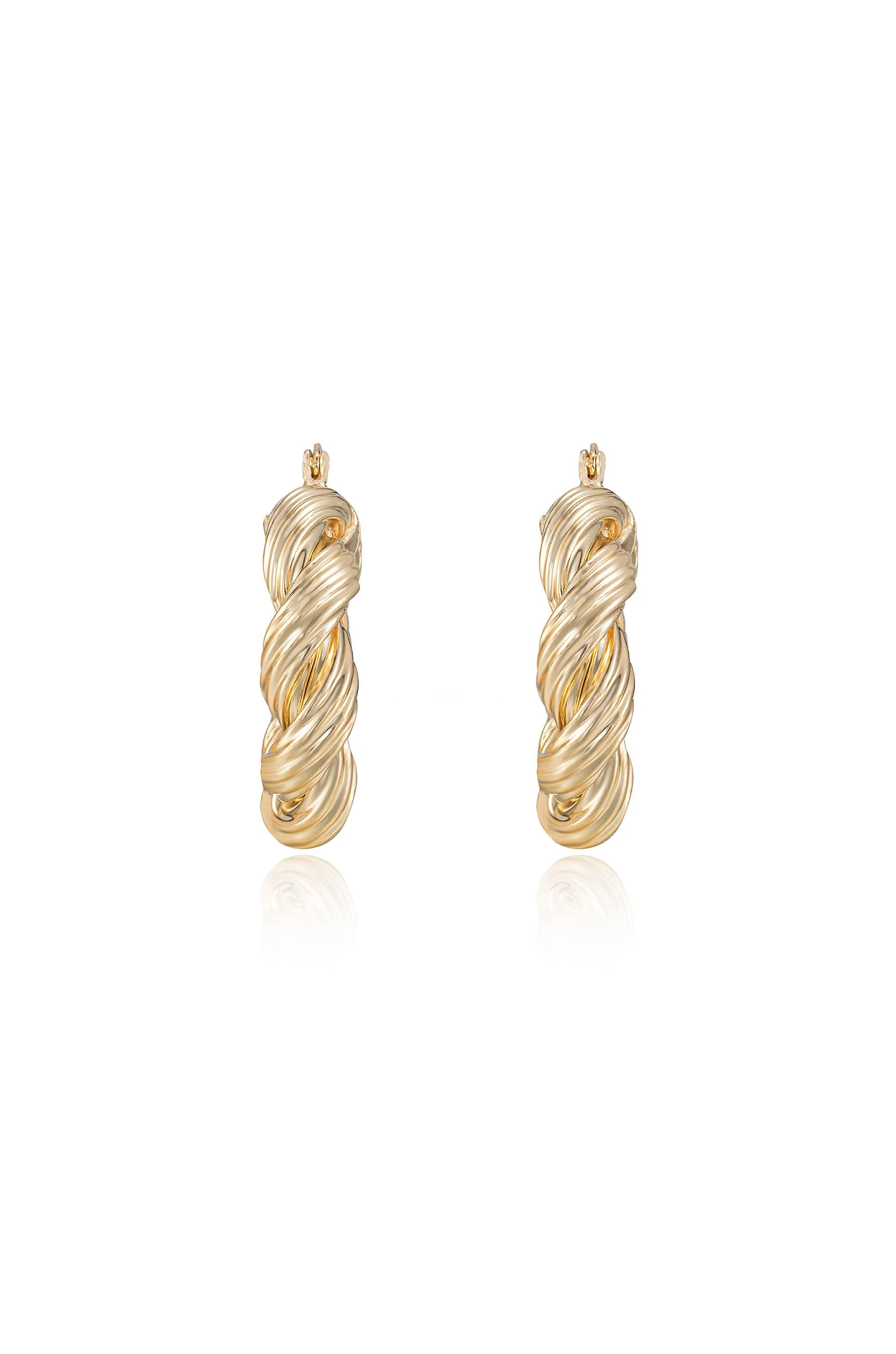 Modern Day Twist Hoops - Image 4