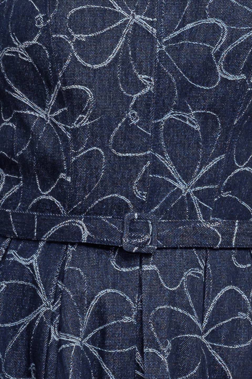 MOONBEAM DENIM MIDI DRESS - Image 7