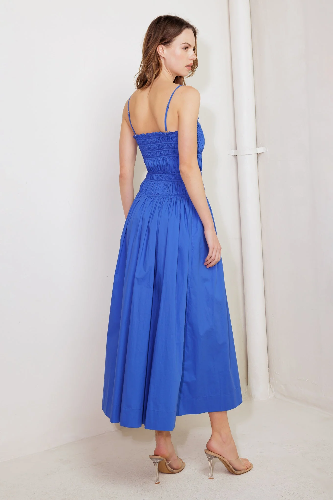 MOONLIGHT MIDI DRESS - COBALT BLUE - Image 2