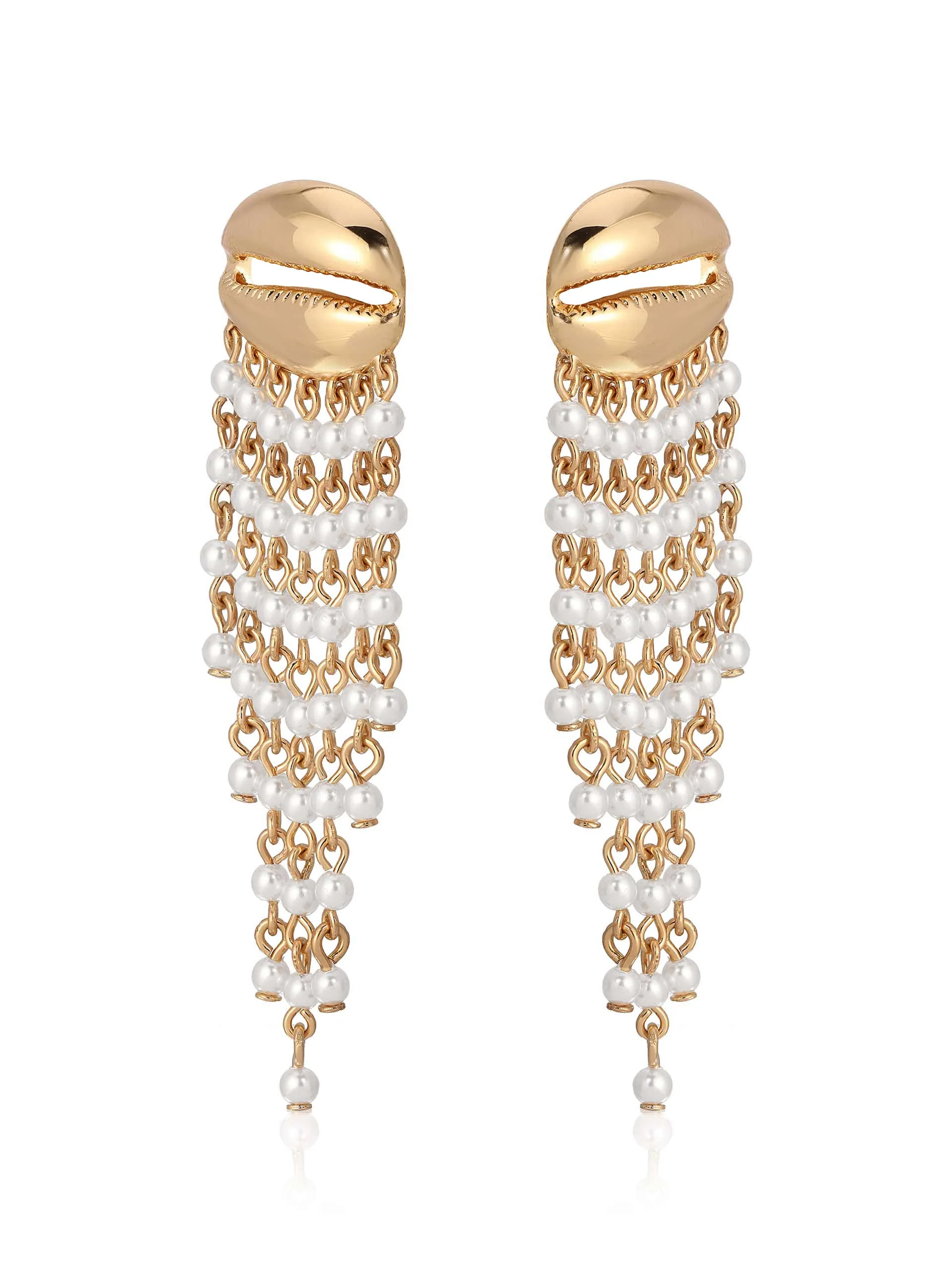 Mykonos Shell Dangle Earrings - Image 4