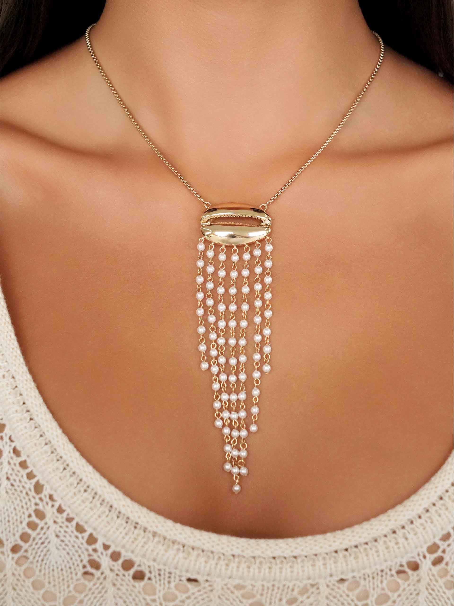 Mykonos Shell Necklace - Image 3