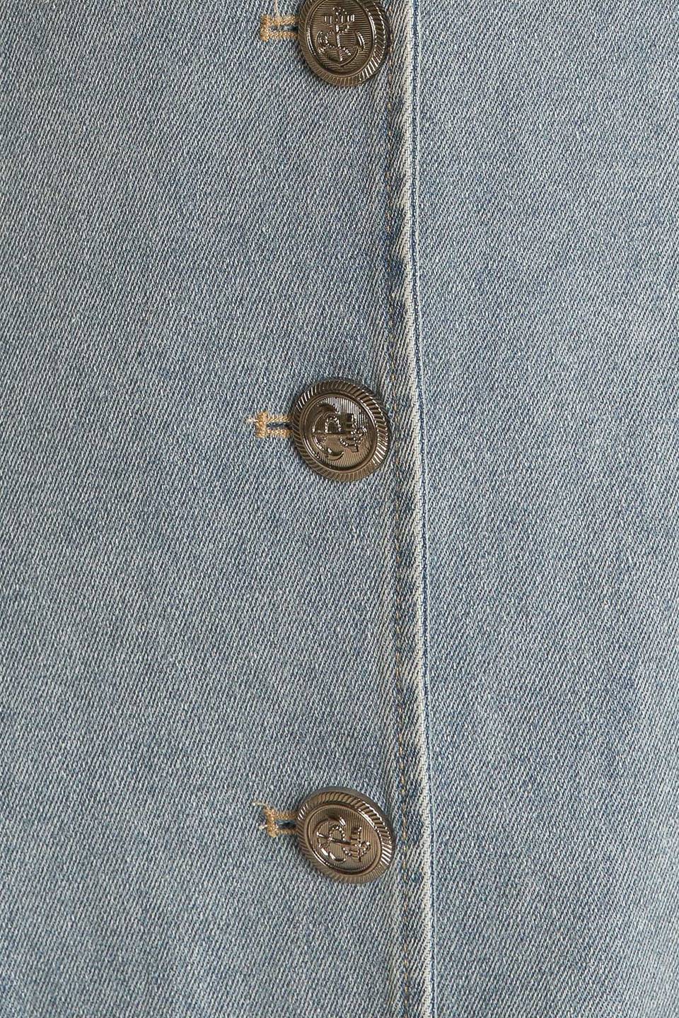 NAUTICAL & NICE - LIGHT DENIM - MIDI DRESS - Image 9