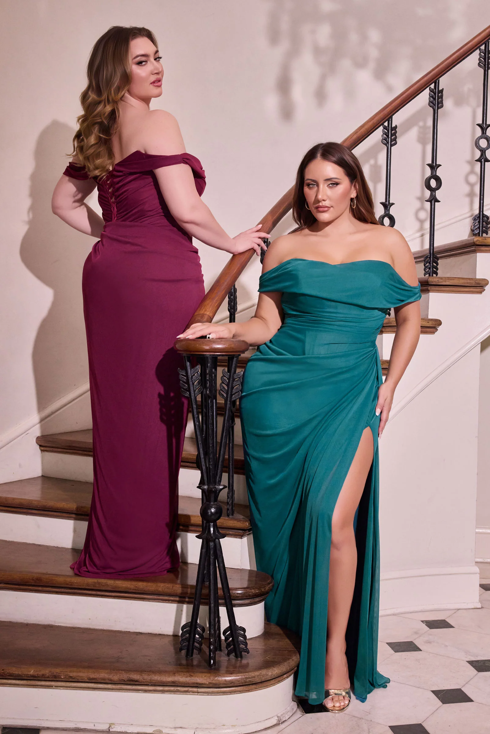NEVADA GOWN - DRAPED EVENING DRESS - Image 11