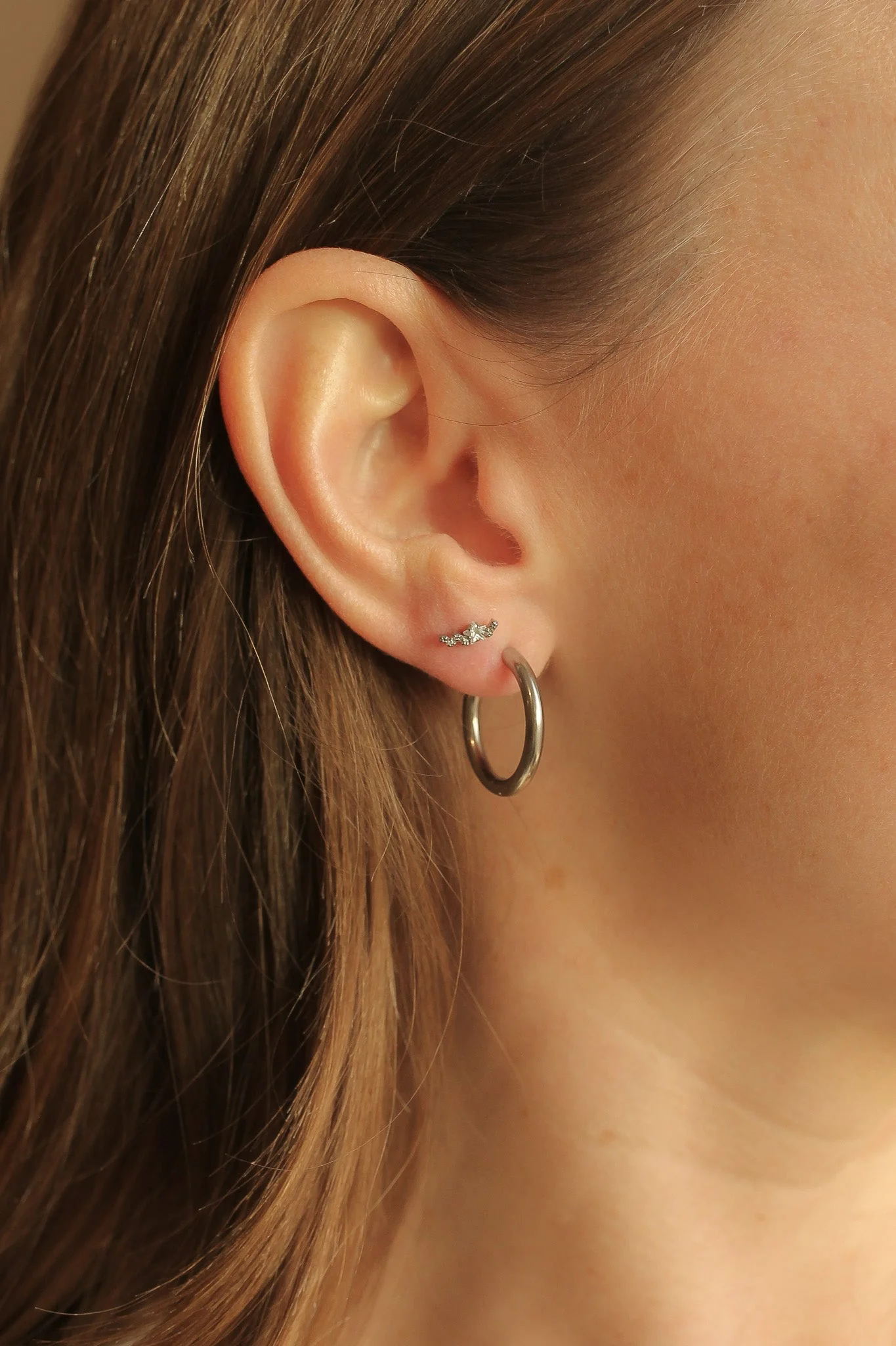 Olivia Hoop Earring - Image 8