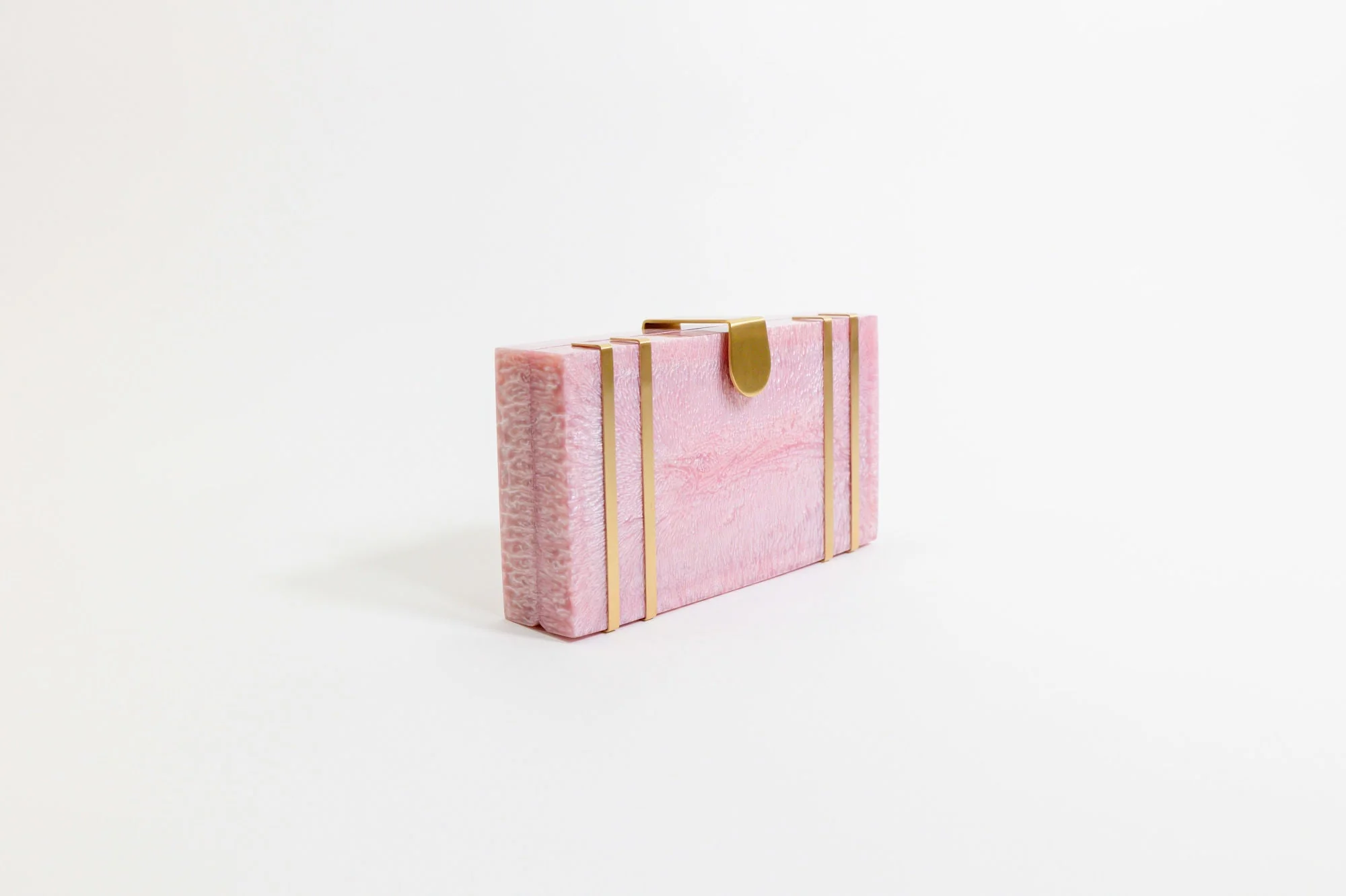 Opulent Clutch - Rose Quartz