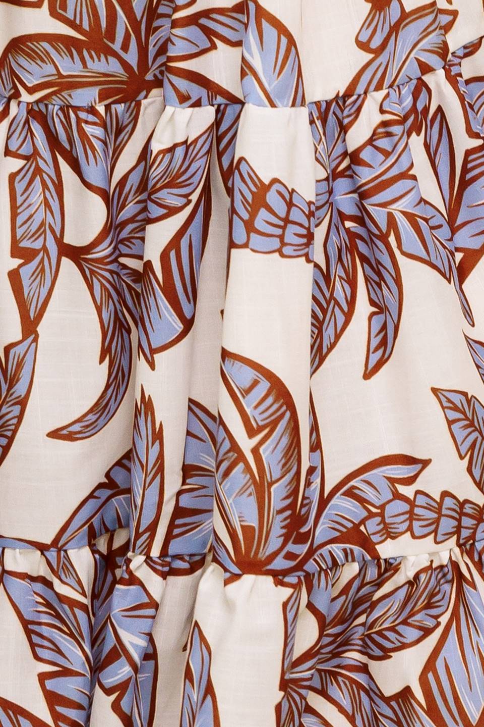 PALM TREE GARDEN - OFF THE SHOULDER MIDI DRESS - Image 10