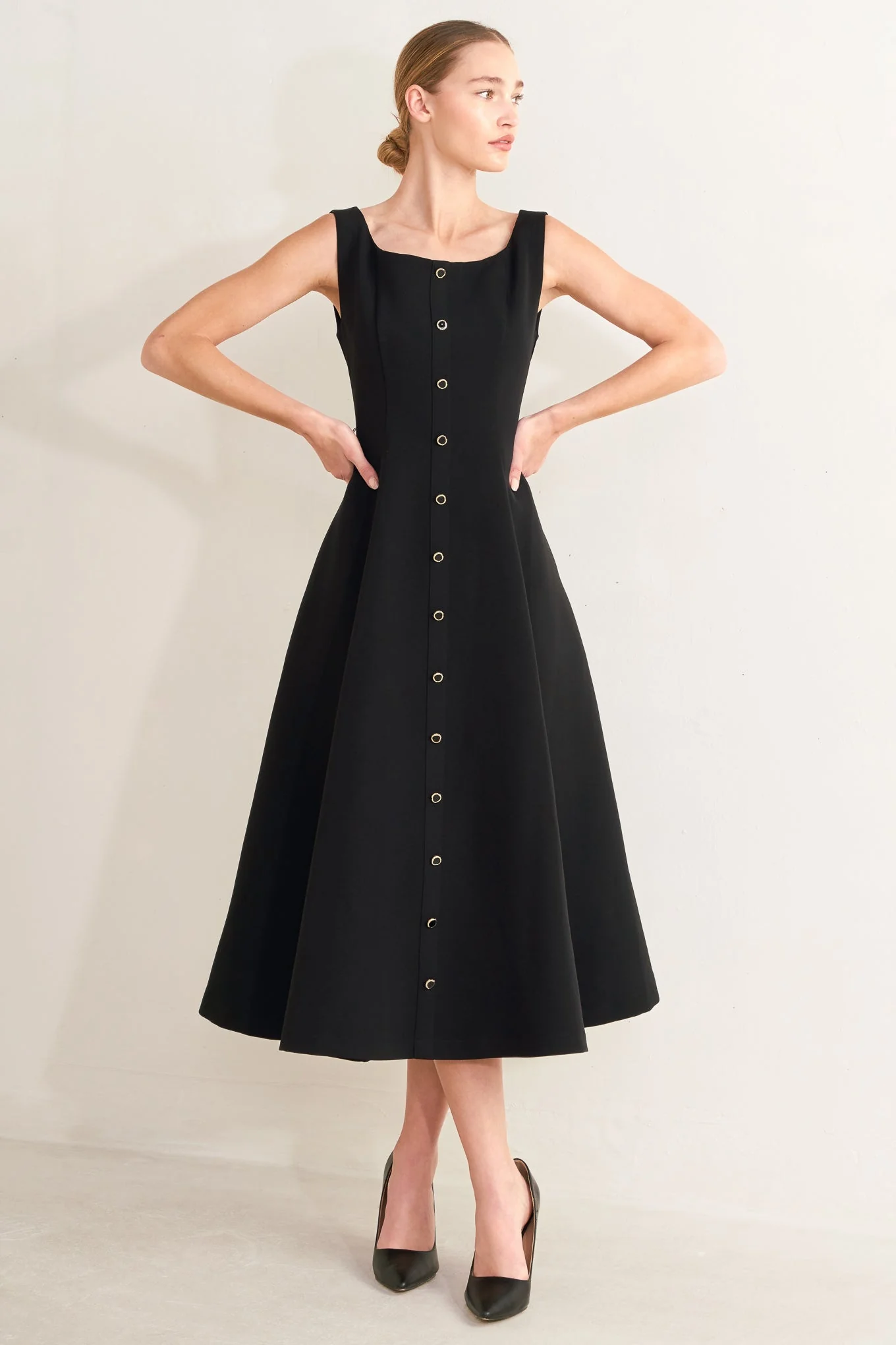 PARIS AFTER DARK MIDI DRESS - Image 2
