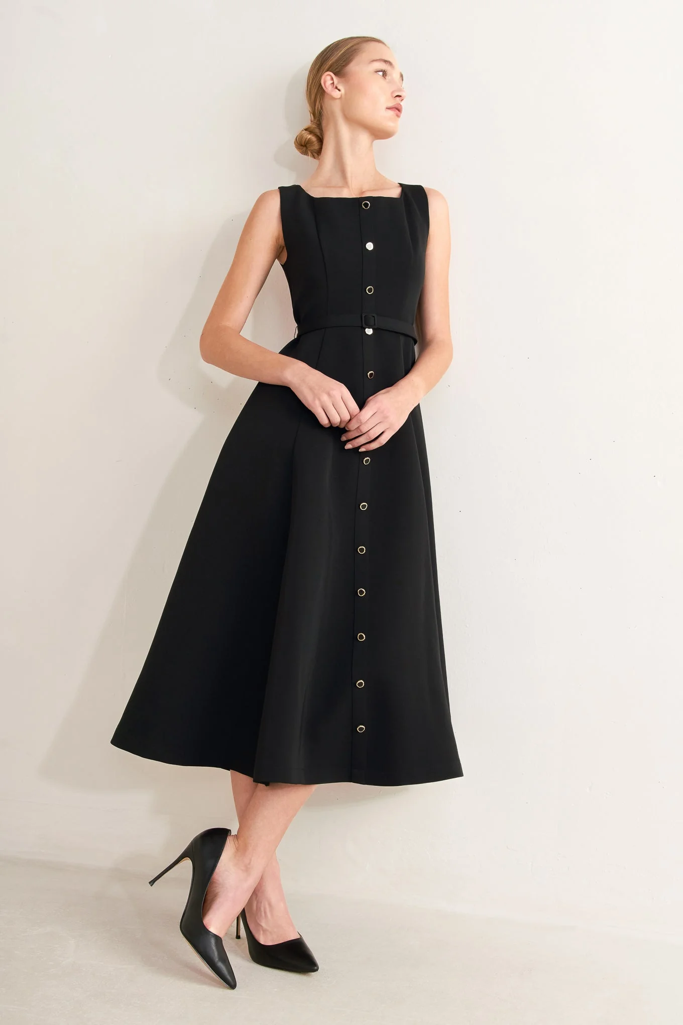 PARIS AFTER DARK MIDI DRESS - Image 5