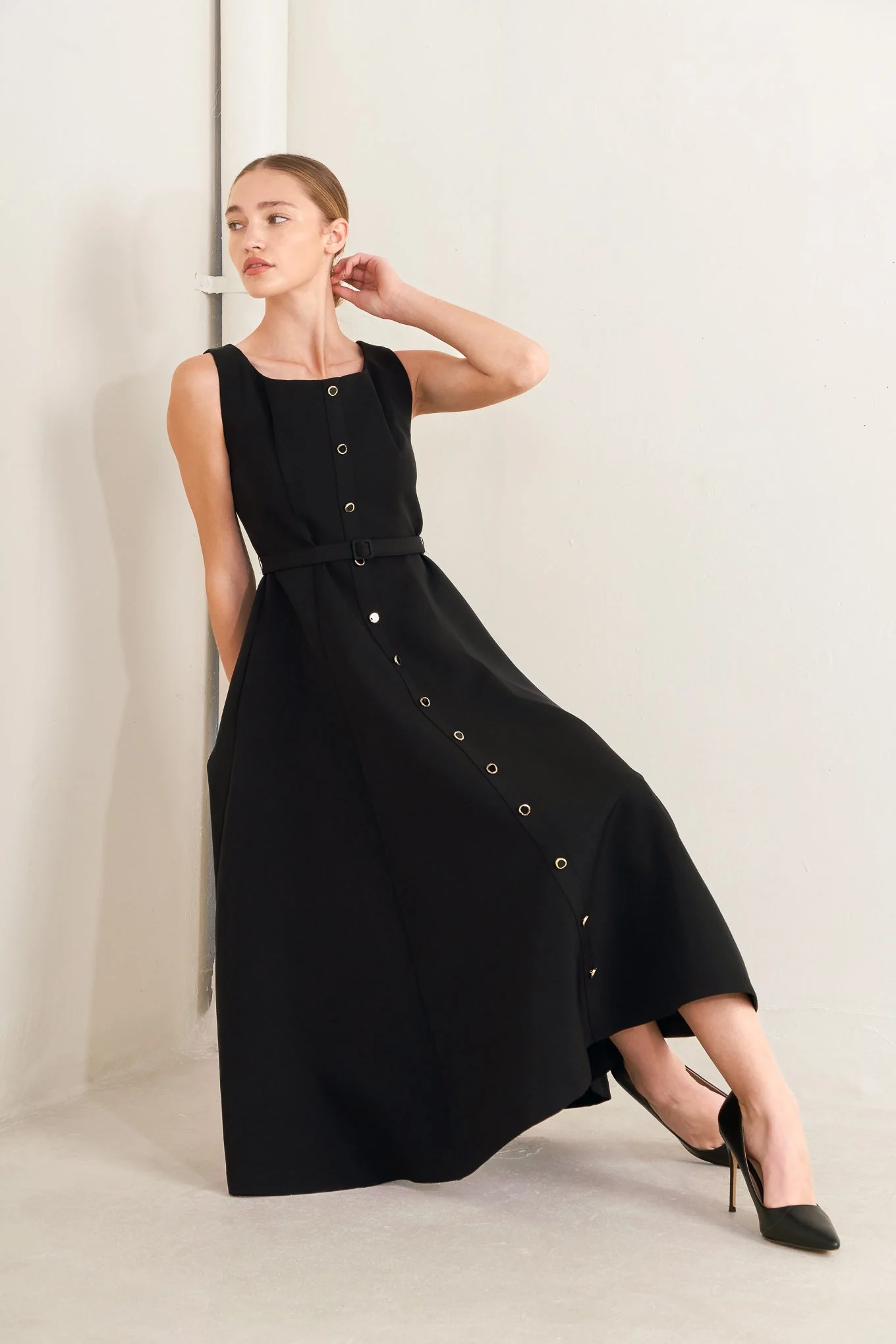 PARIS AFTER DARK MIDI DRESS - Image 7