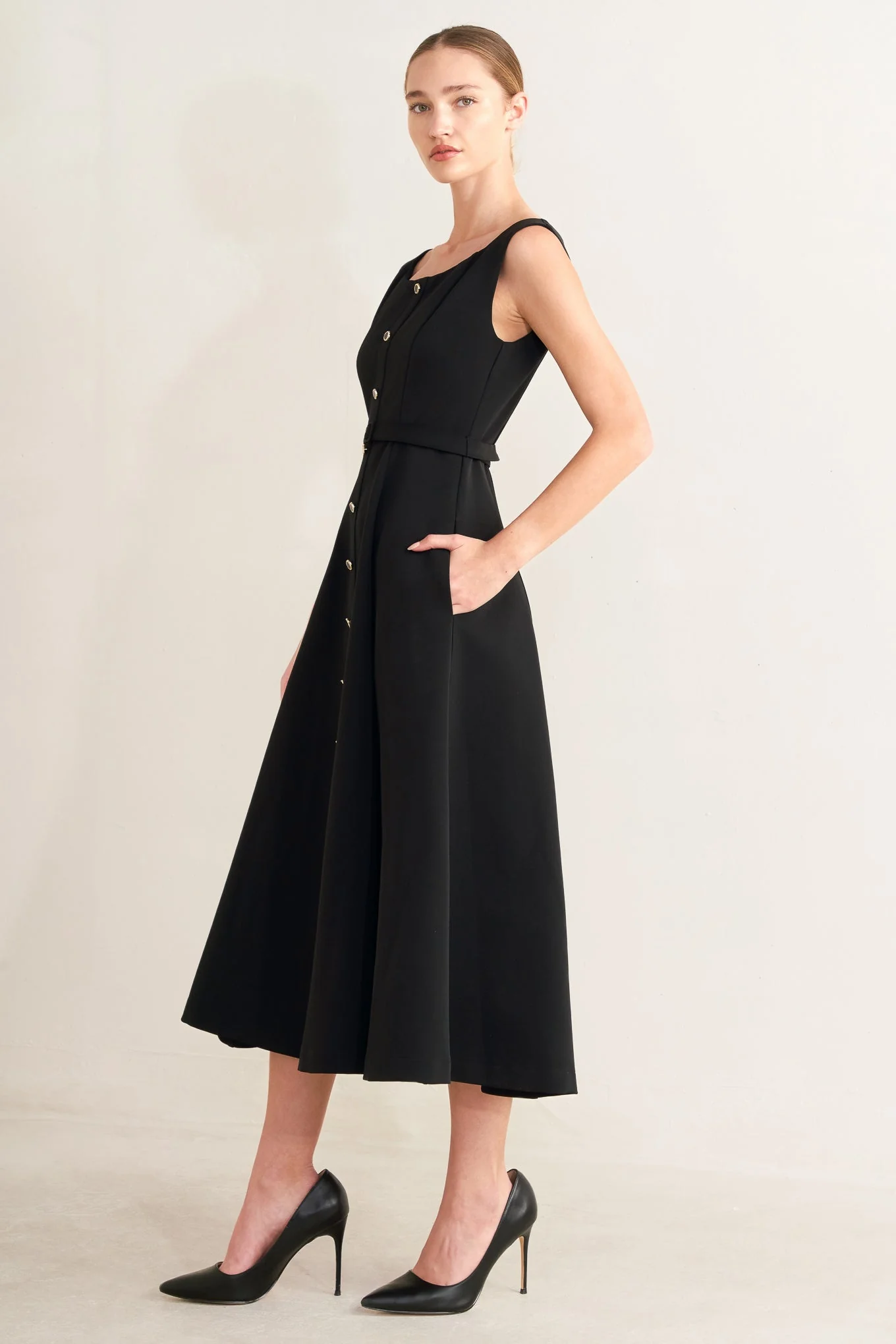 PARIS AFTER DARK MIDI DRESS - Image 8
