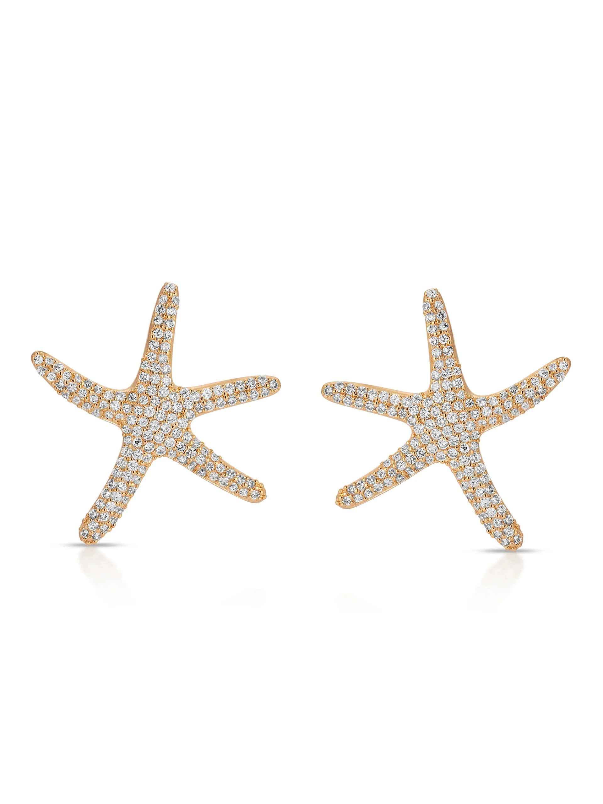 Pavè Starfish Earrings - Image 2