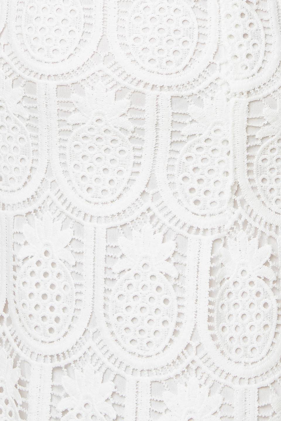PINEAPPLE PARADISE WHITE LACE DRESS - Image 7