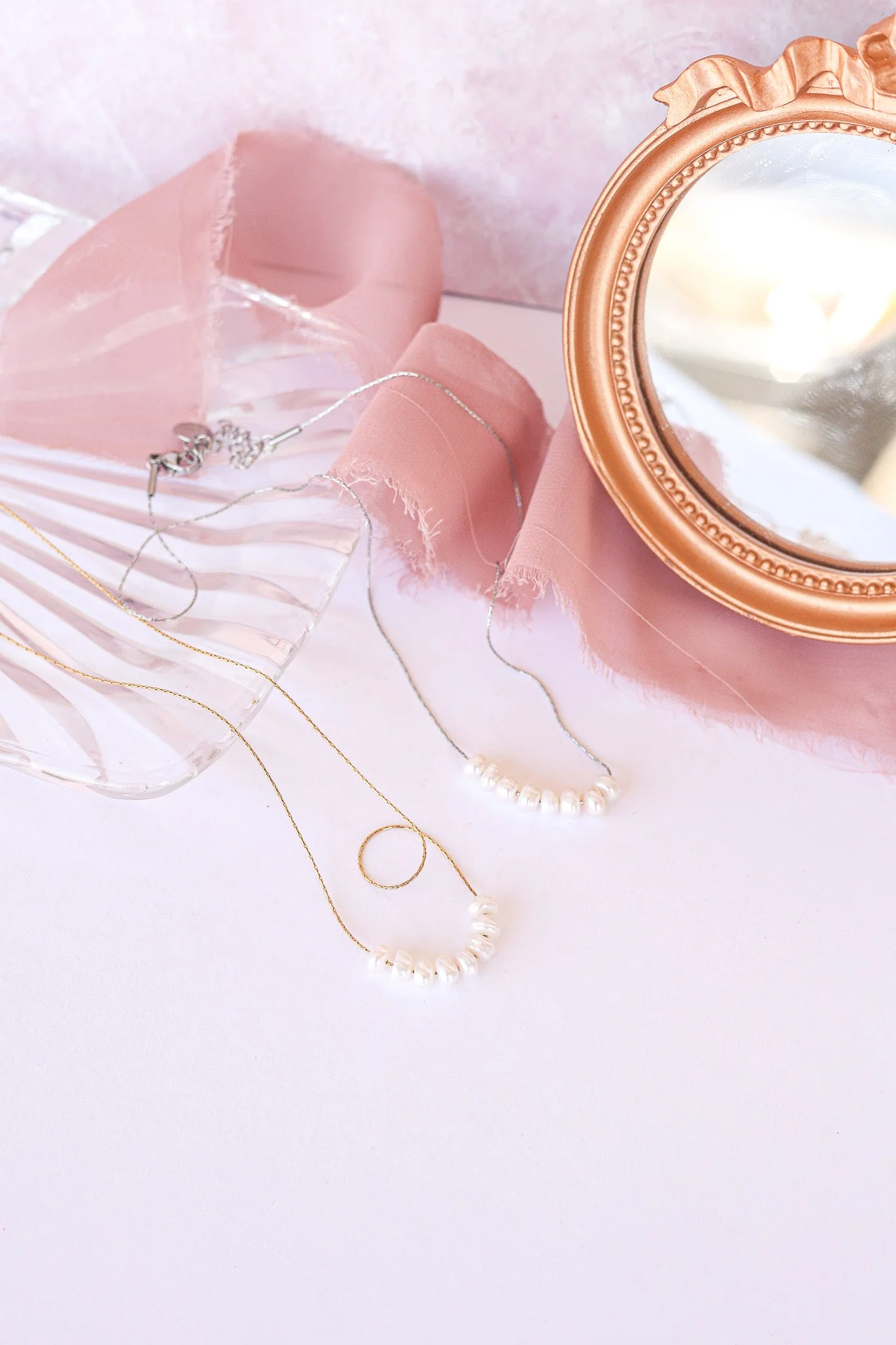 Pirouette Freshwater Pearl Necklace - Image 8