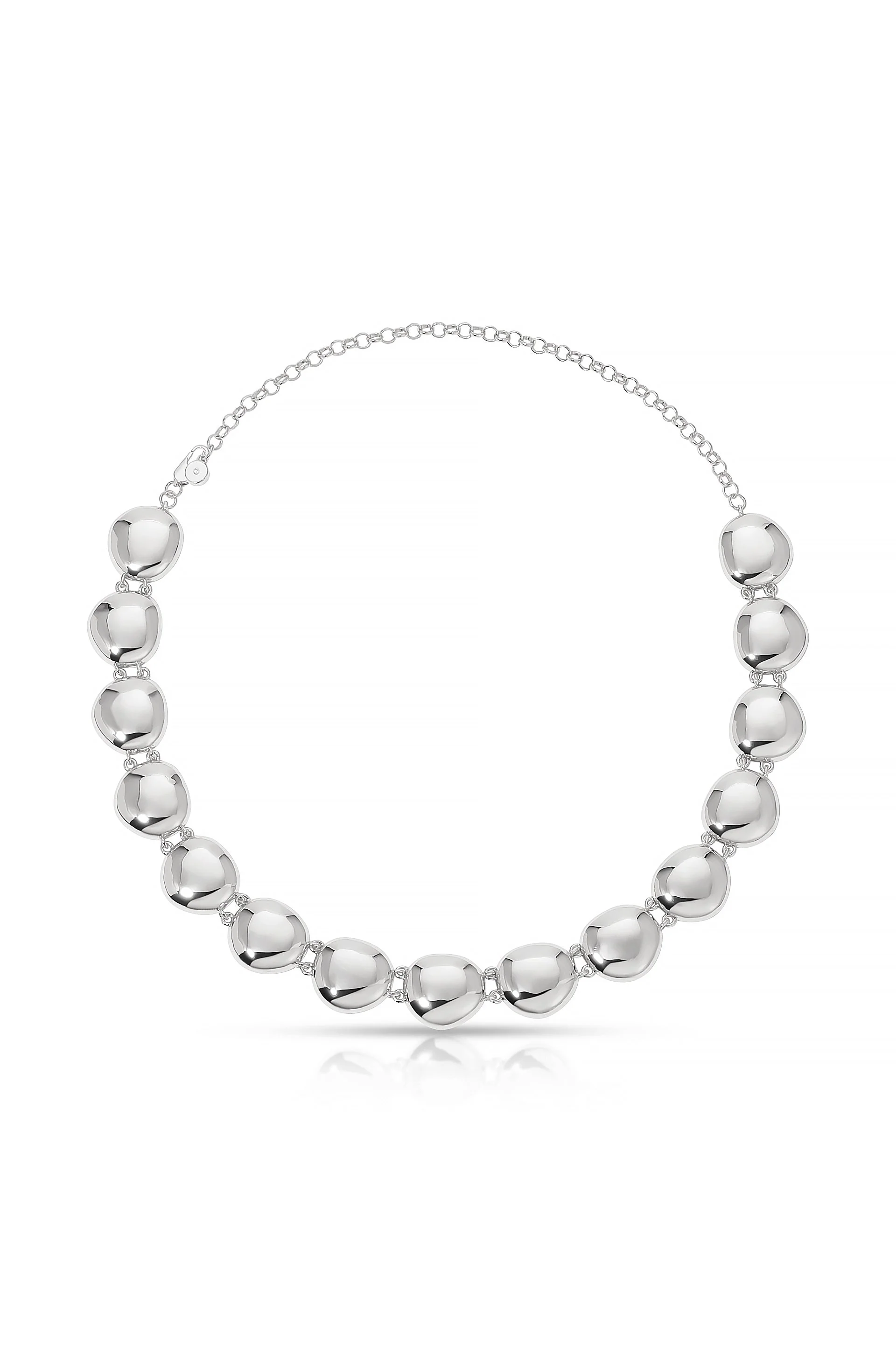 Polished Pebble Choker Necklace - Image 8