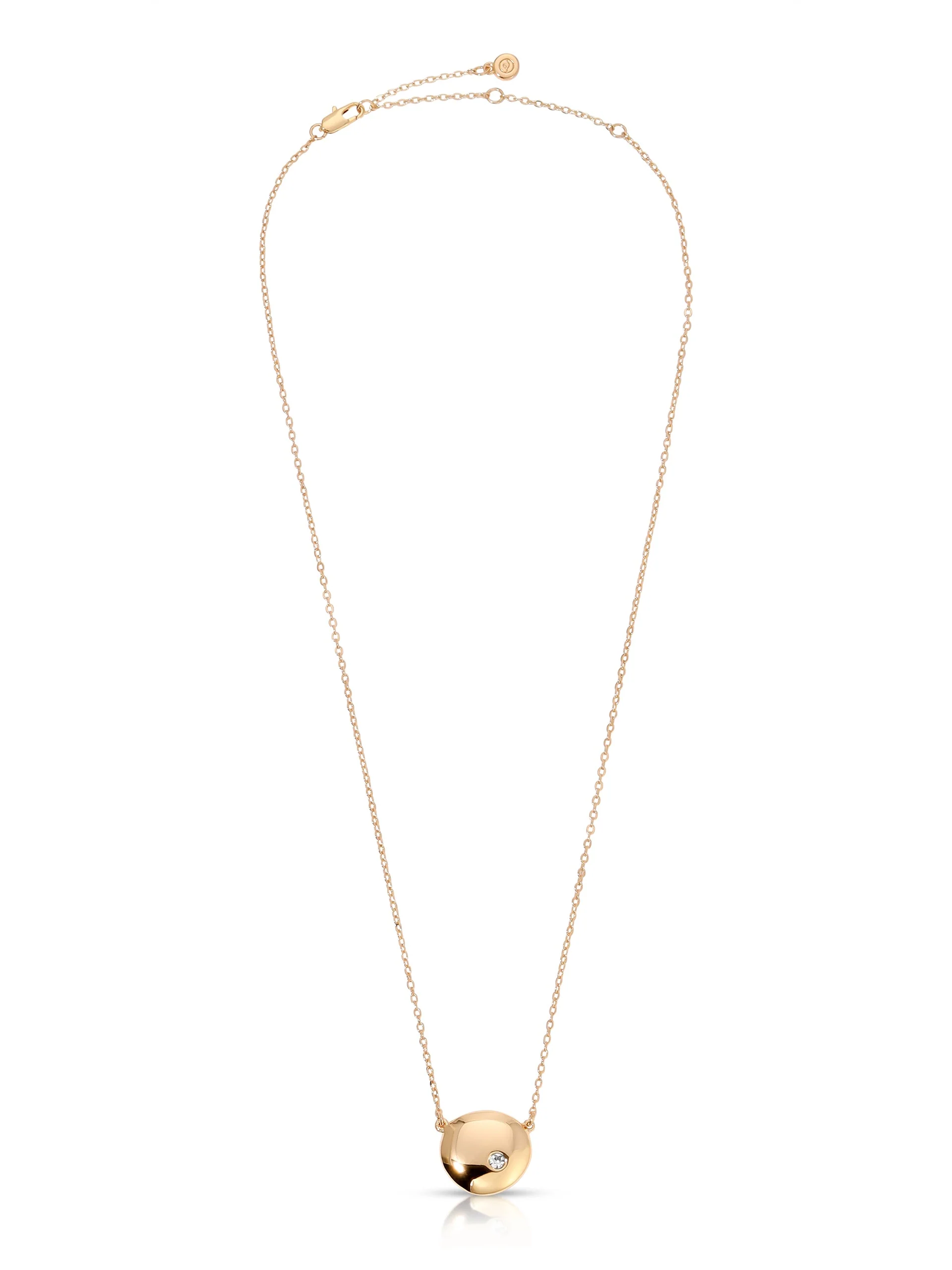 Polished Pebble Pendant Necklace - Image 4