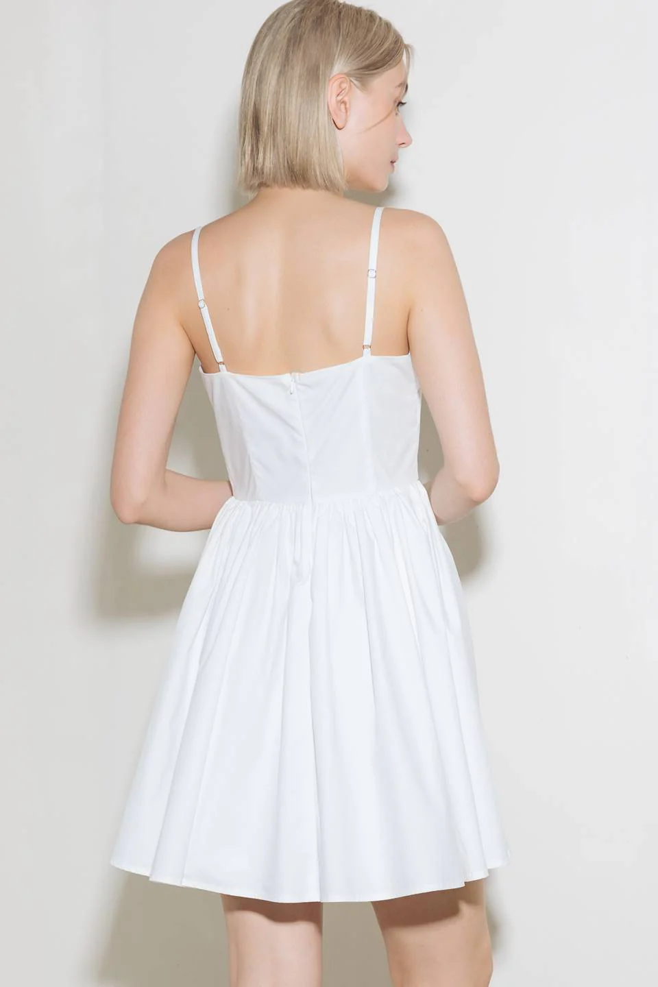 PURE ROMANCE MINI DRESS - WHITE - Image 2