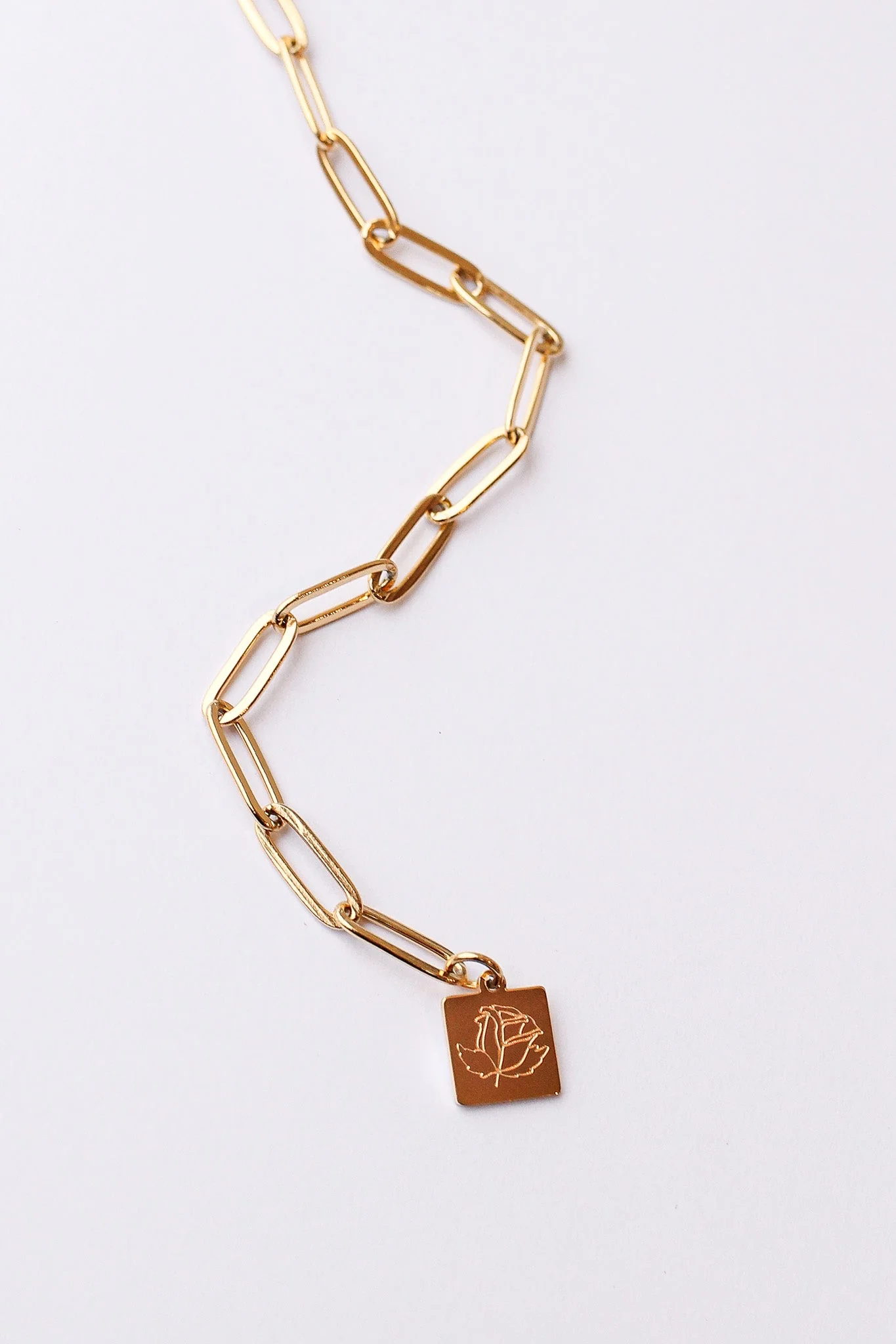 Riley Paperclip Chain Bracelet - Image 3