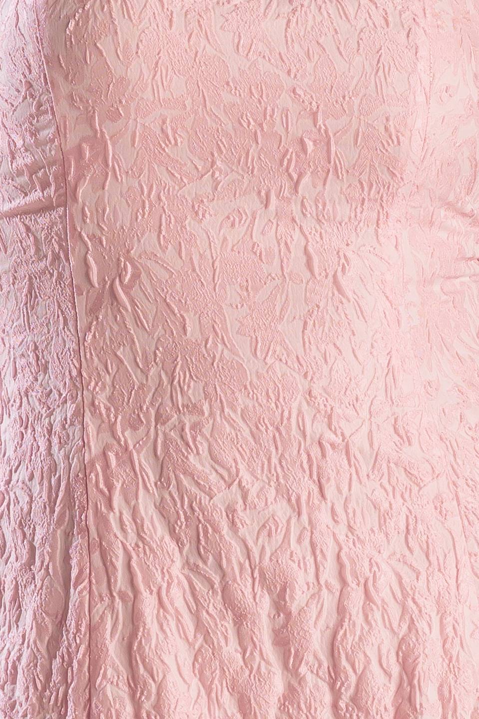 ROLL WITH IT LIGHT PINK MIDI DRESS - Image 8