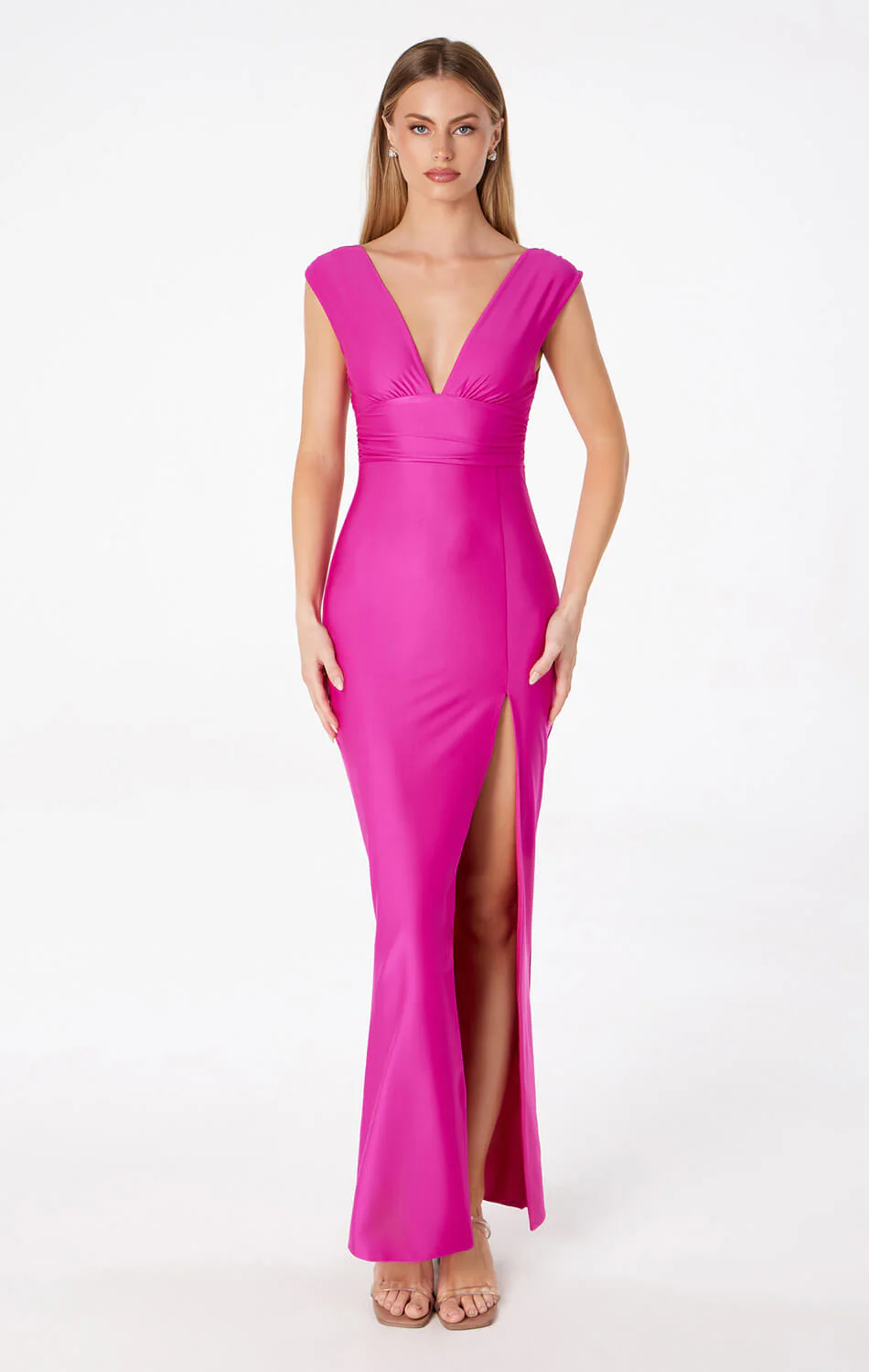 ROMI STRETCH JERSEY MAXI DRESS - Image 13