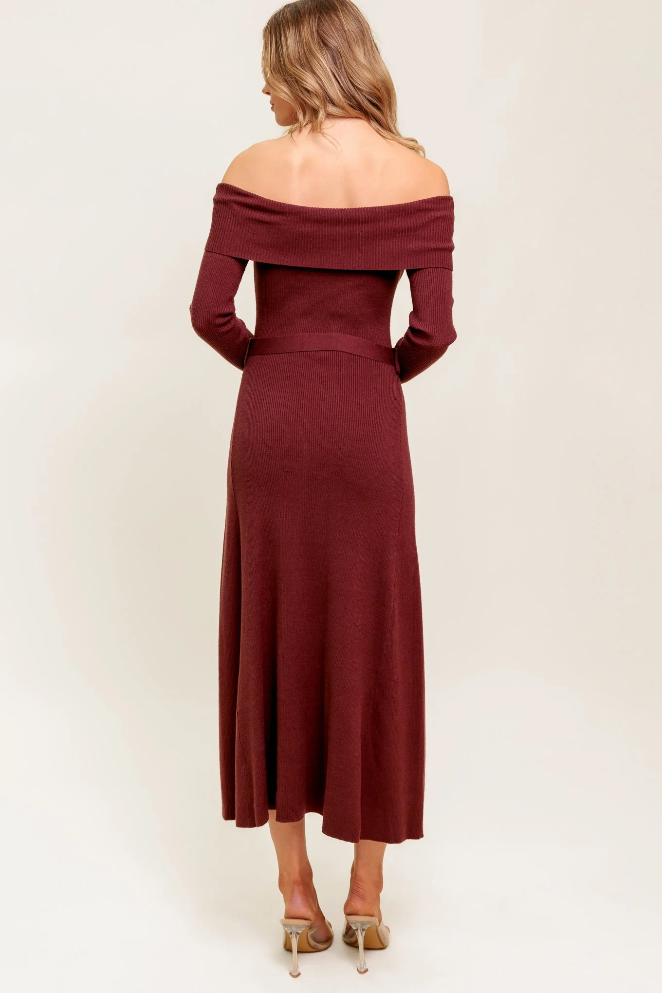 RUSTIC RETREAT - BROWN - SWEATER DRESS - FINAL SALE - Image 2