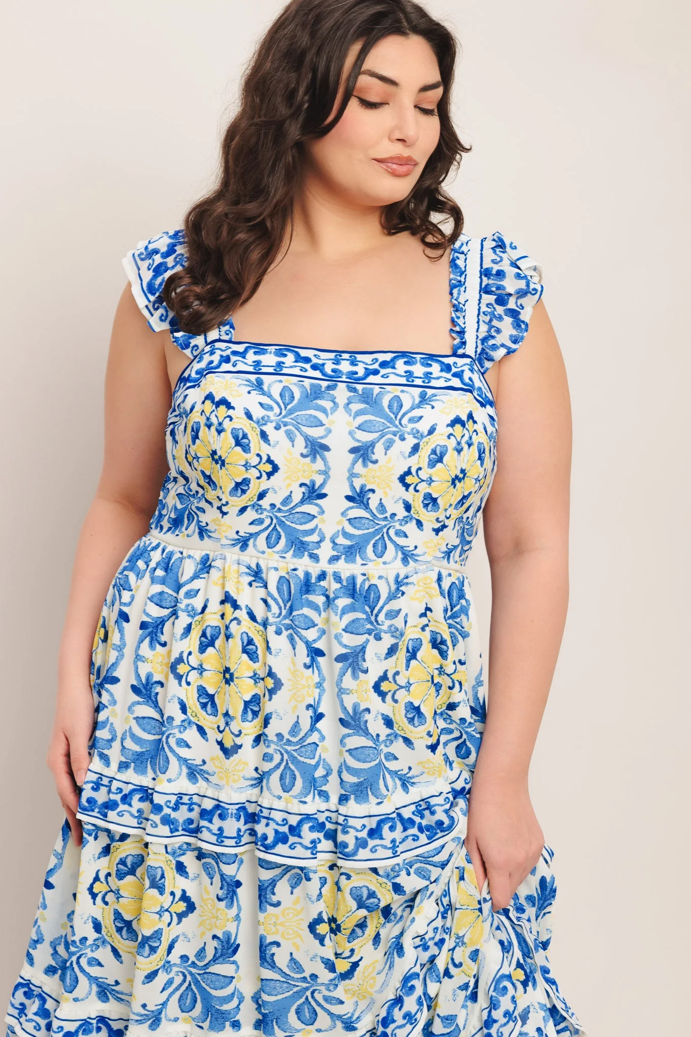 SALTY AIR SWEETHEART BLUE MAXI DRESS - Image 11