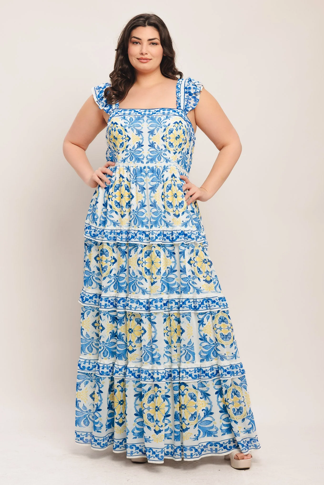 SALTY AIR SWEETHEART BLUE MAXI DRESS - Image 12