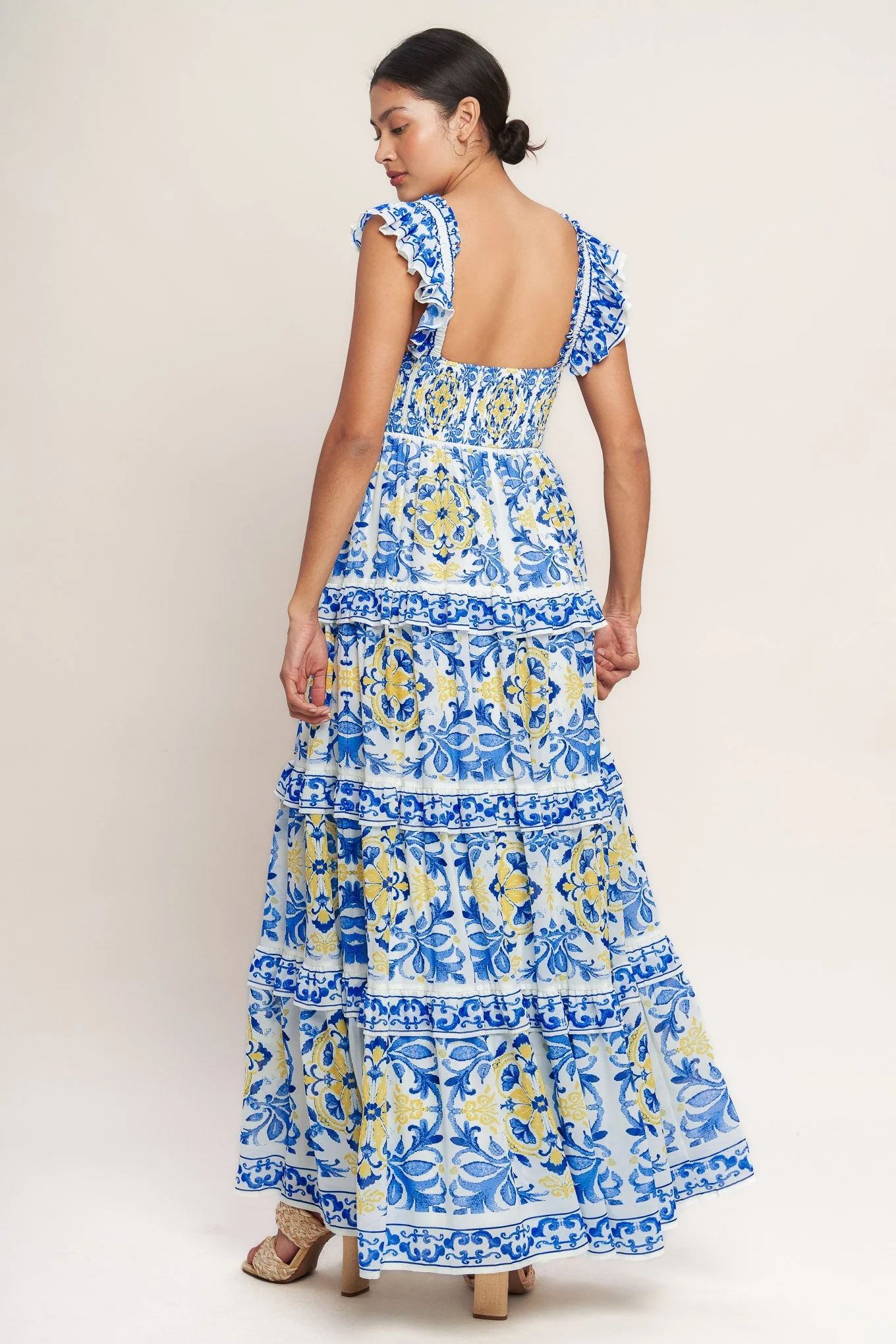 SALTY AIR SWEETHEART BLUE MAXI DRESS - Image 2