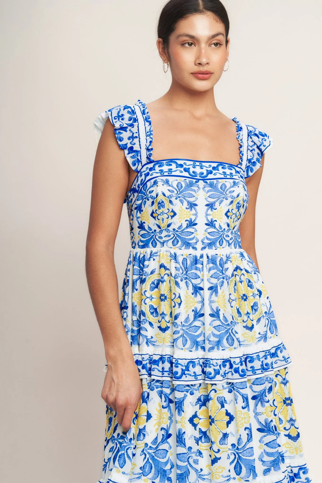 SALTY AIR SWEETHEART BLUE MAXI DRESS - Image 3