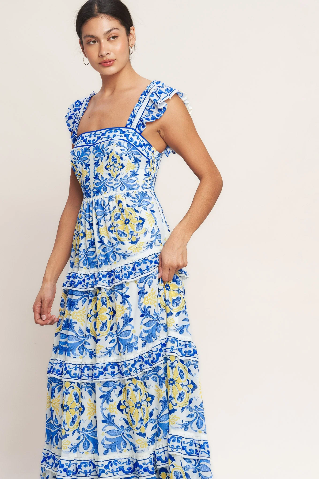SALTY AIR SWEETHEART BLUE MAXI DRESS - Image 7