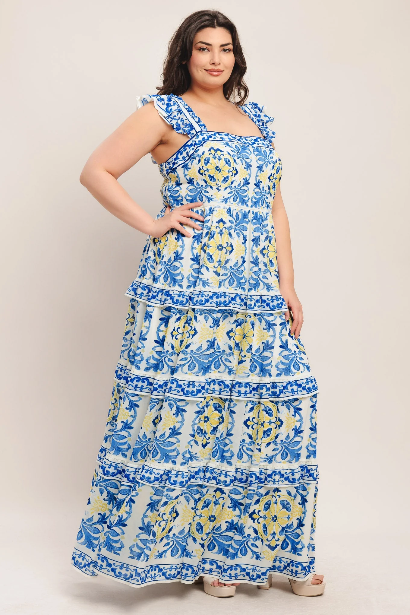 SALTY AIR SWEETHEART BLUE MAXI DRESS - Image 8