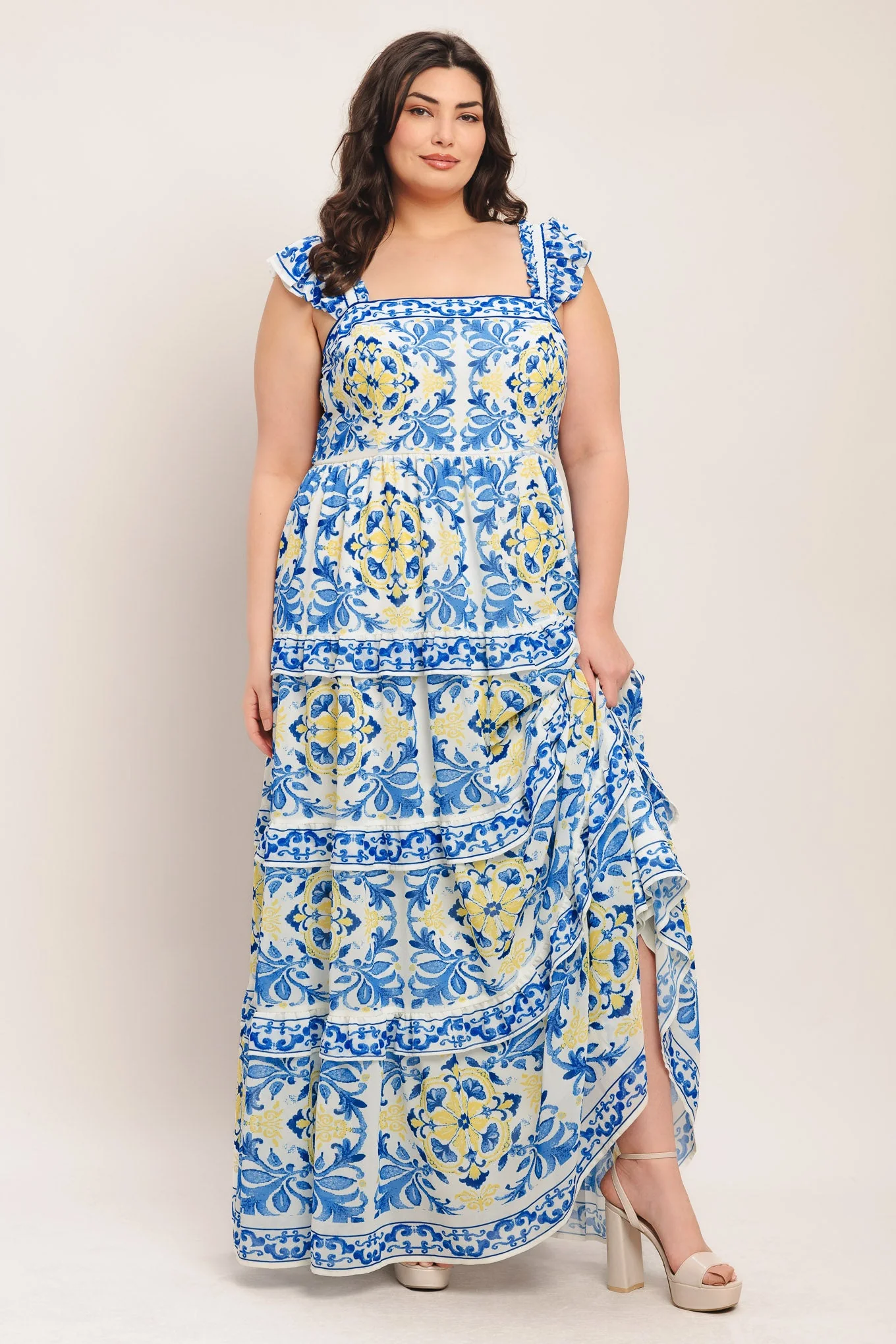 SALTY AIR SWEETHEART BLUE MAXI DRESS - Image 9