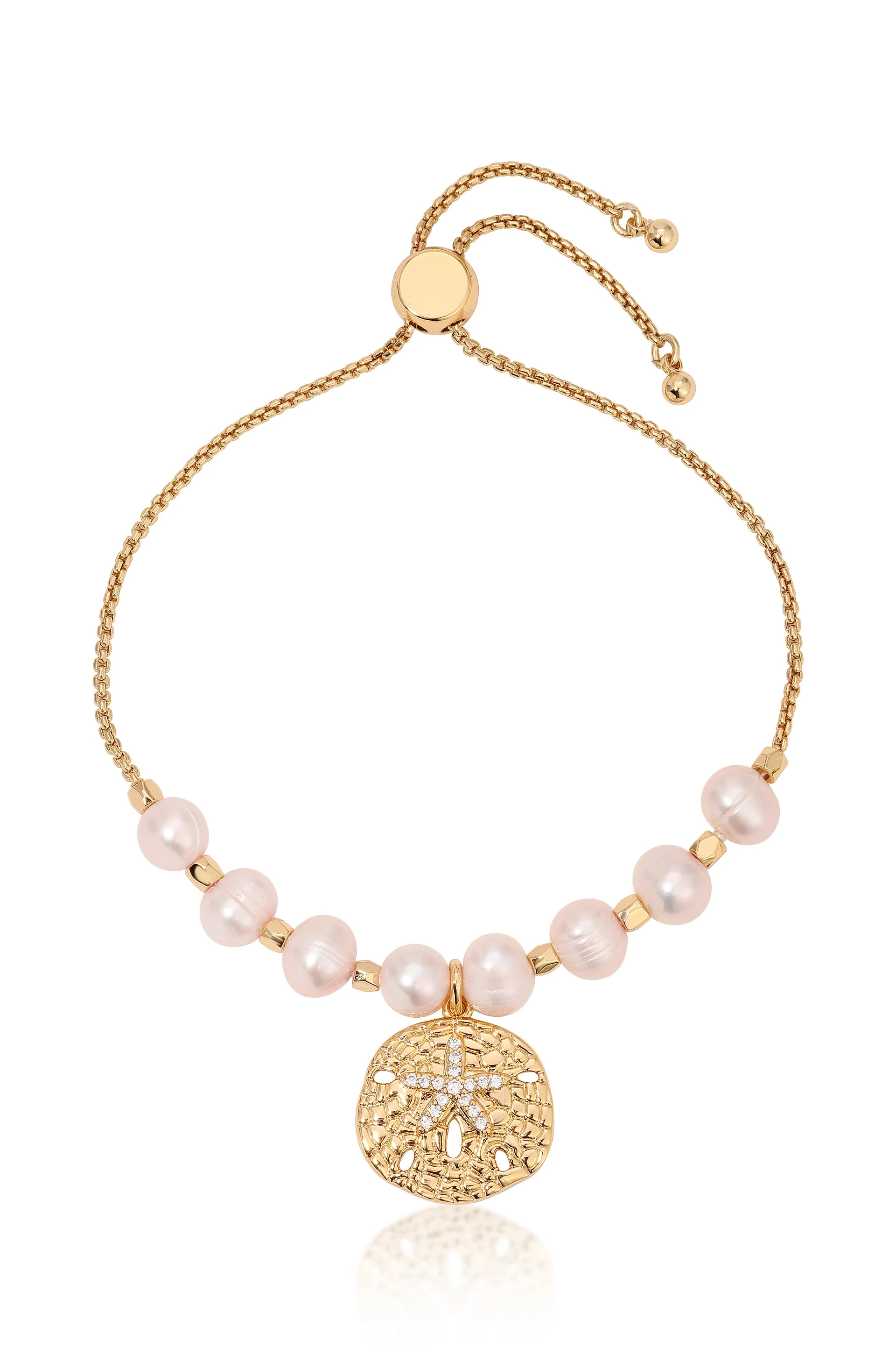 Sand Dollar Adjustable Bracelet - Image 2