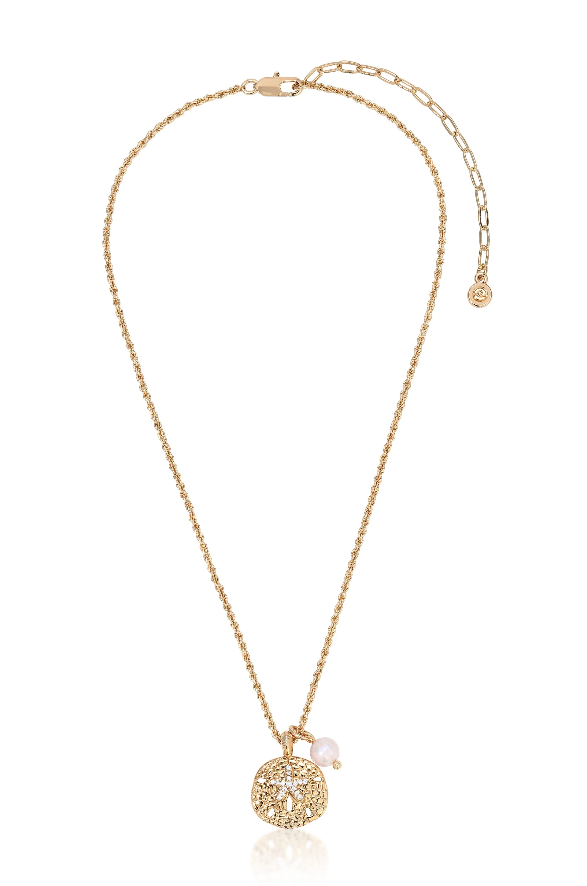 Sand Dollar Charm Necklace - Image 3