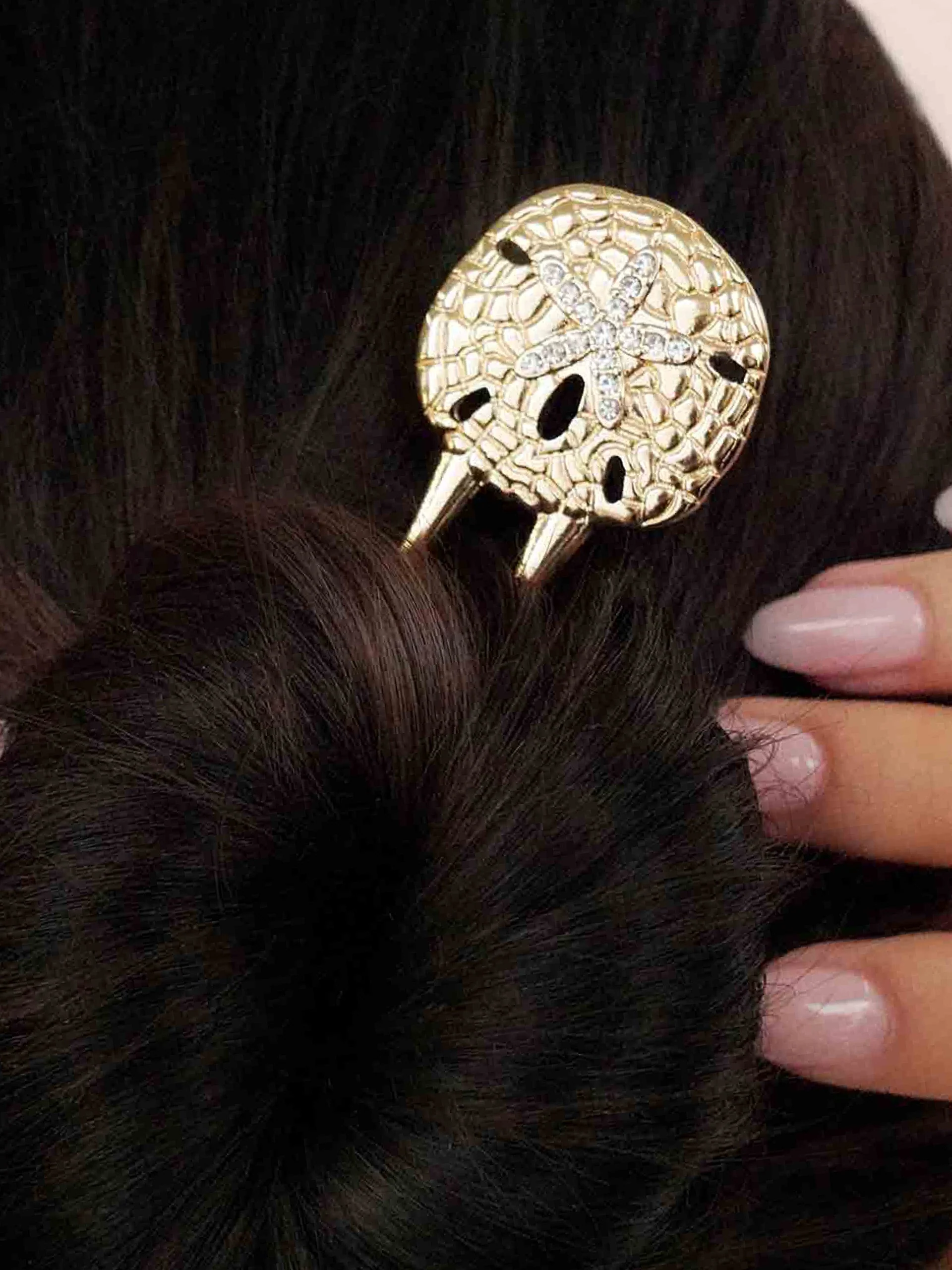 Sand Dollar Hair Pin - Image 4