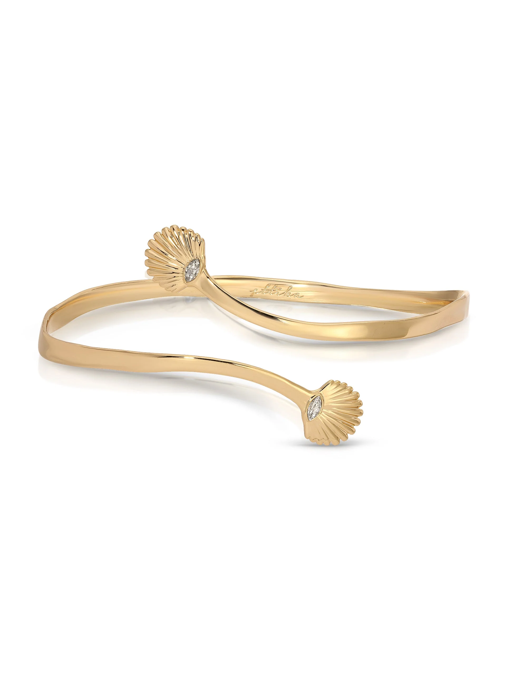 Santorini Shell Arm Cuff - Image 2