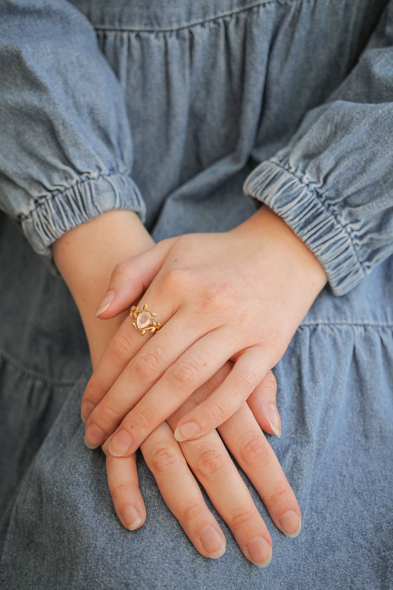 Seraphina Rose Quartz Ring - Image 8