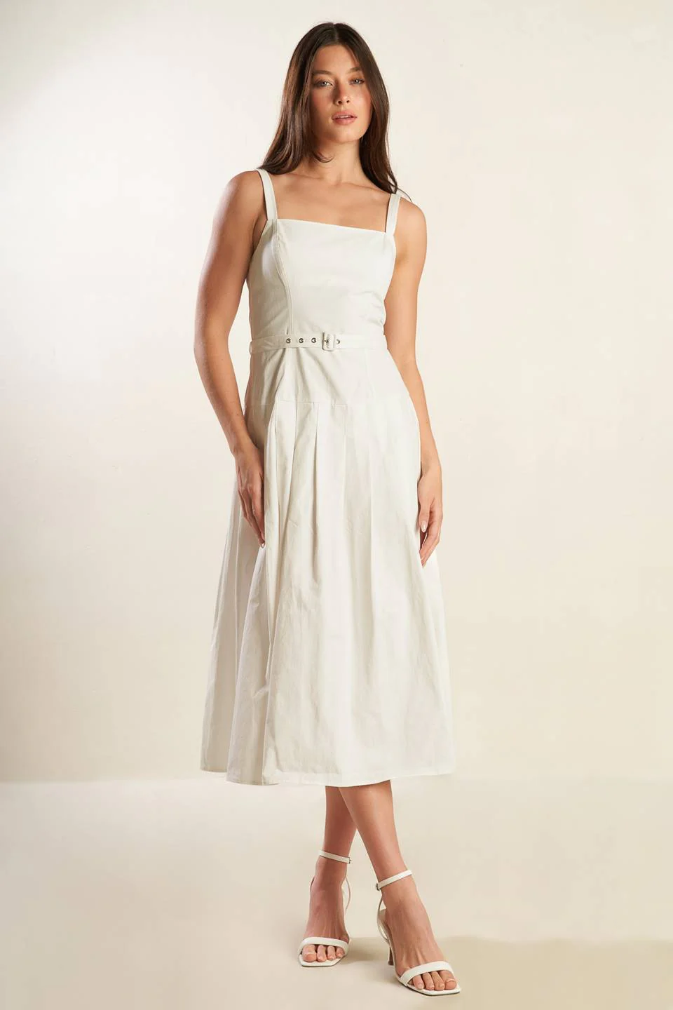 SHAY LANTANA WOVEN MIDI DRESS - Image 3